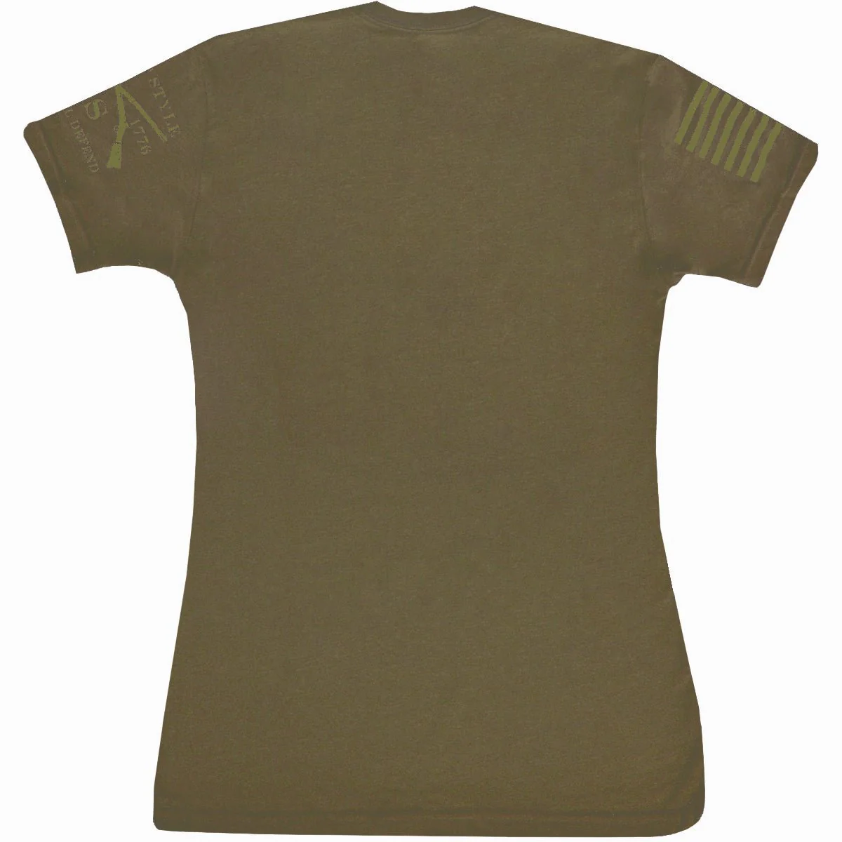 Grunt Style Ghost Basic T-Shirt - Military Green - Image 2