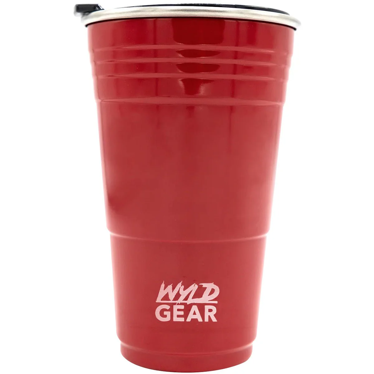 Grunt Style Insulated Stainless Steel Party Cup - Red - Image 2