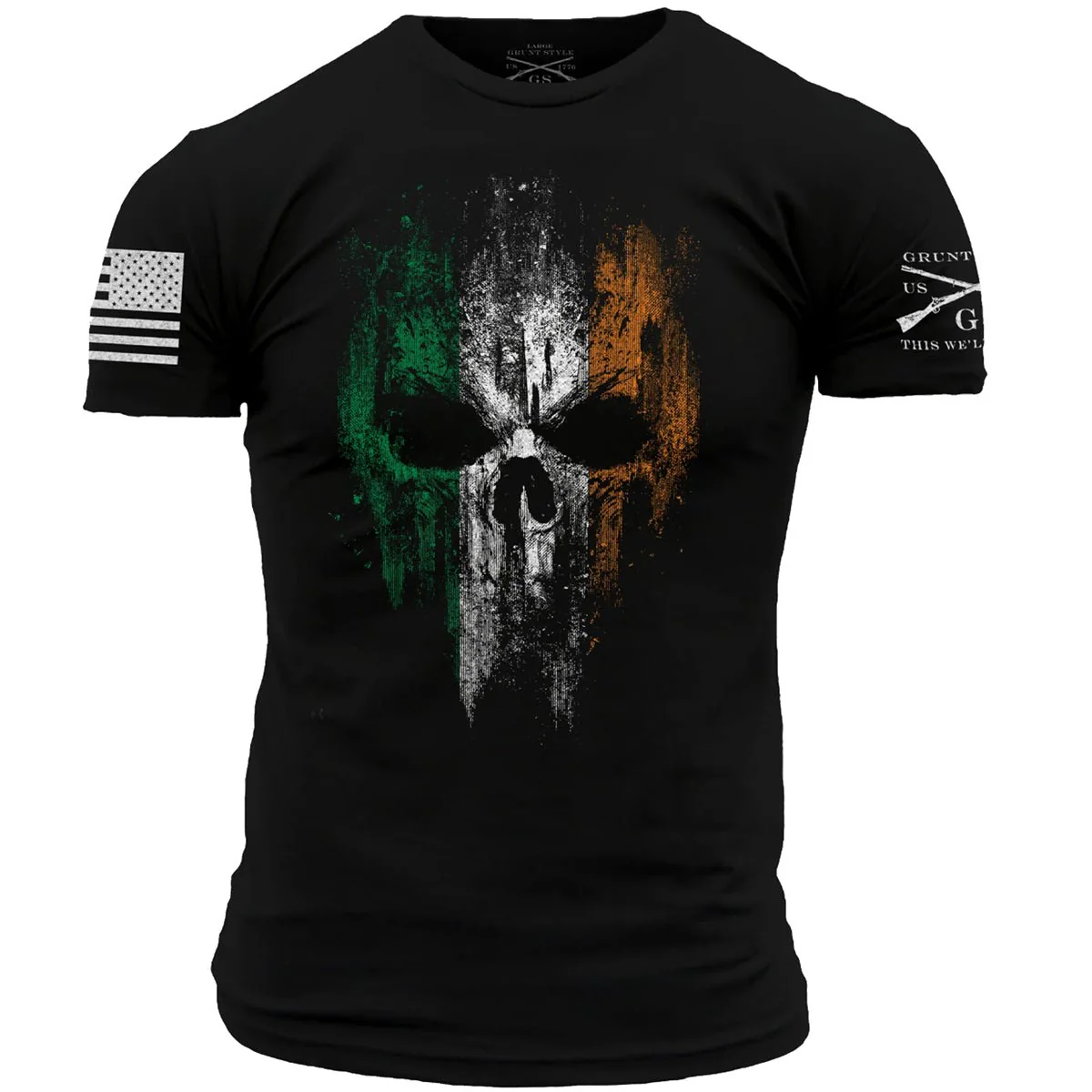 Grunt Style Irish Reaper T-Shirt - Black