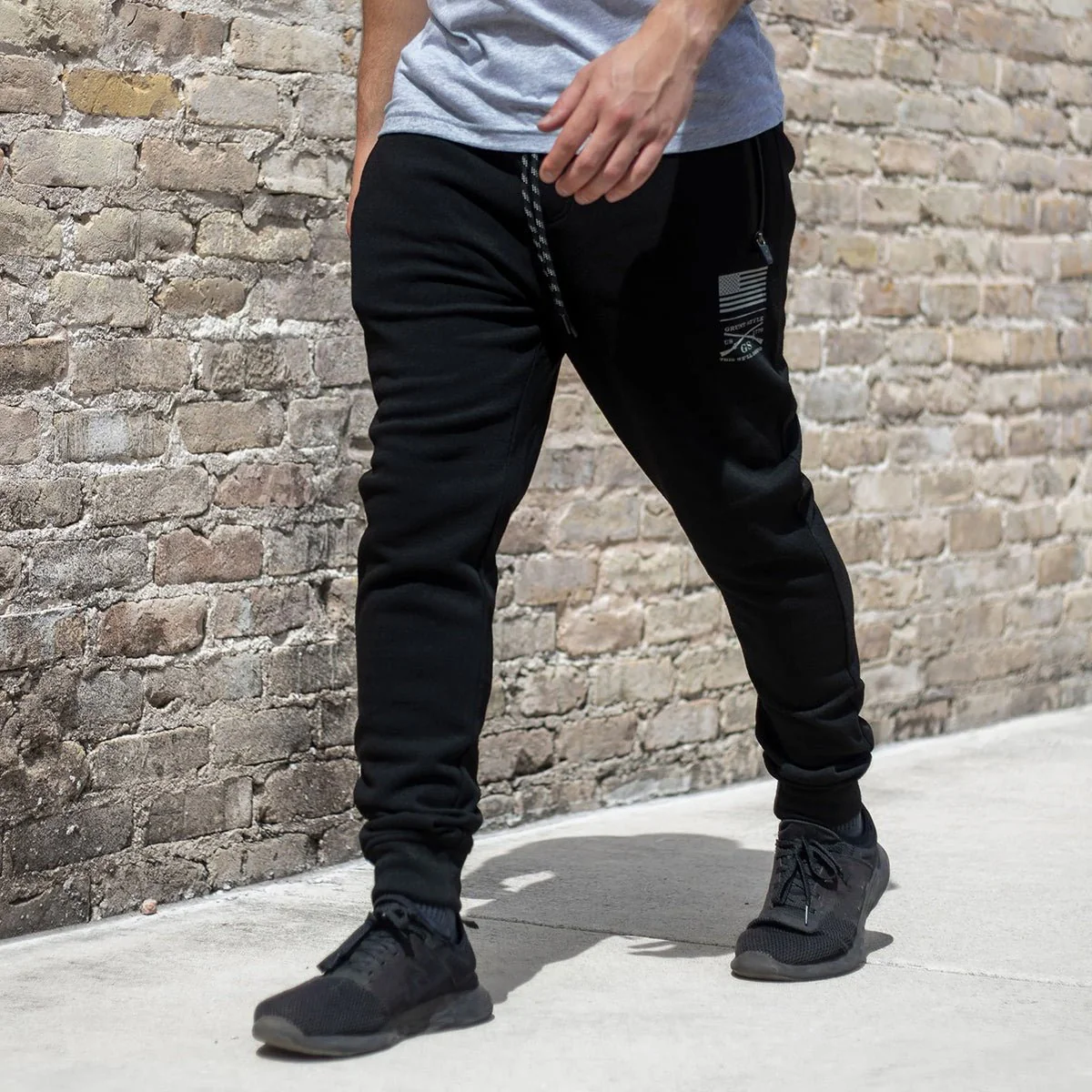 Grunt Style Jogger Pants - Black