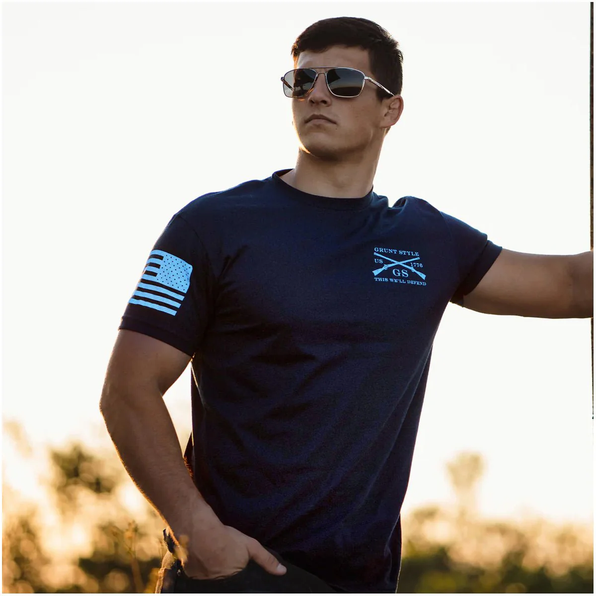 Grunt Style Land Of Liberty T-Shirt - Image 6