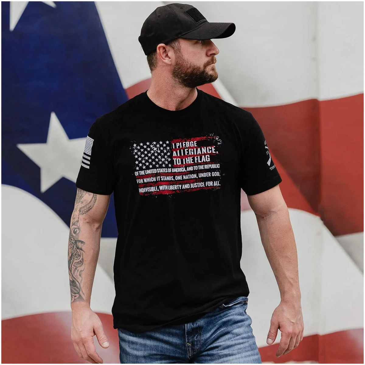 Grunt Style Pledge T-Shirt - Black - Image 3