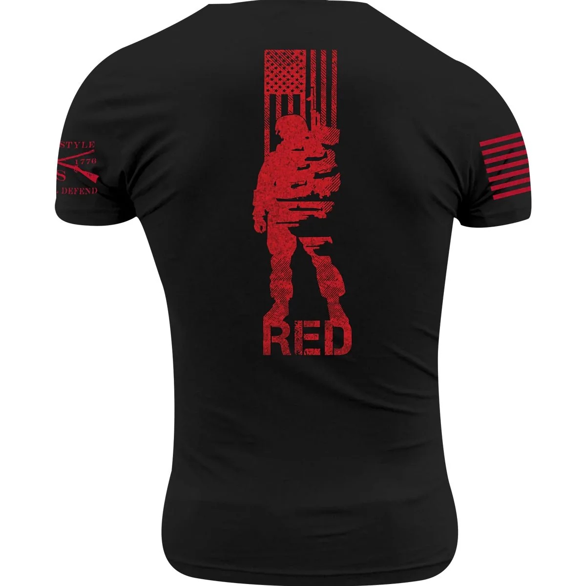 Grunt Style R.E.D. All Forces T-Shirt - Image 3