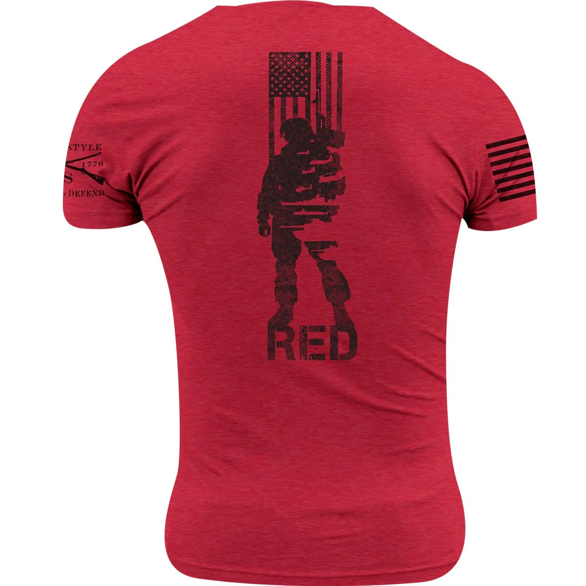 Grunt Style R.E.D. All Forces T-Shirt - Image 7