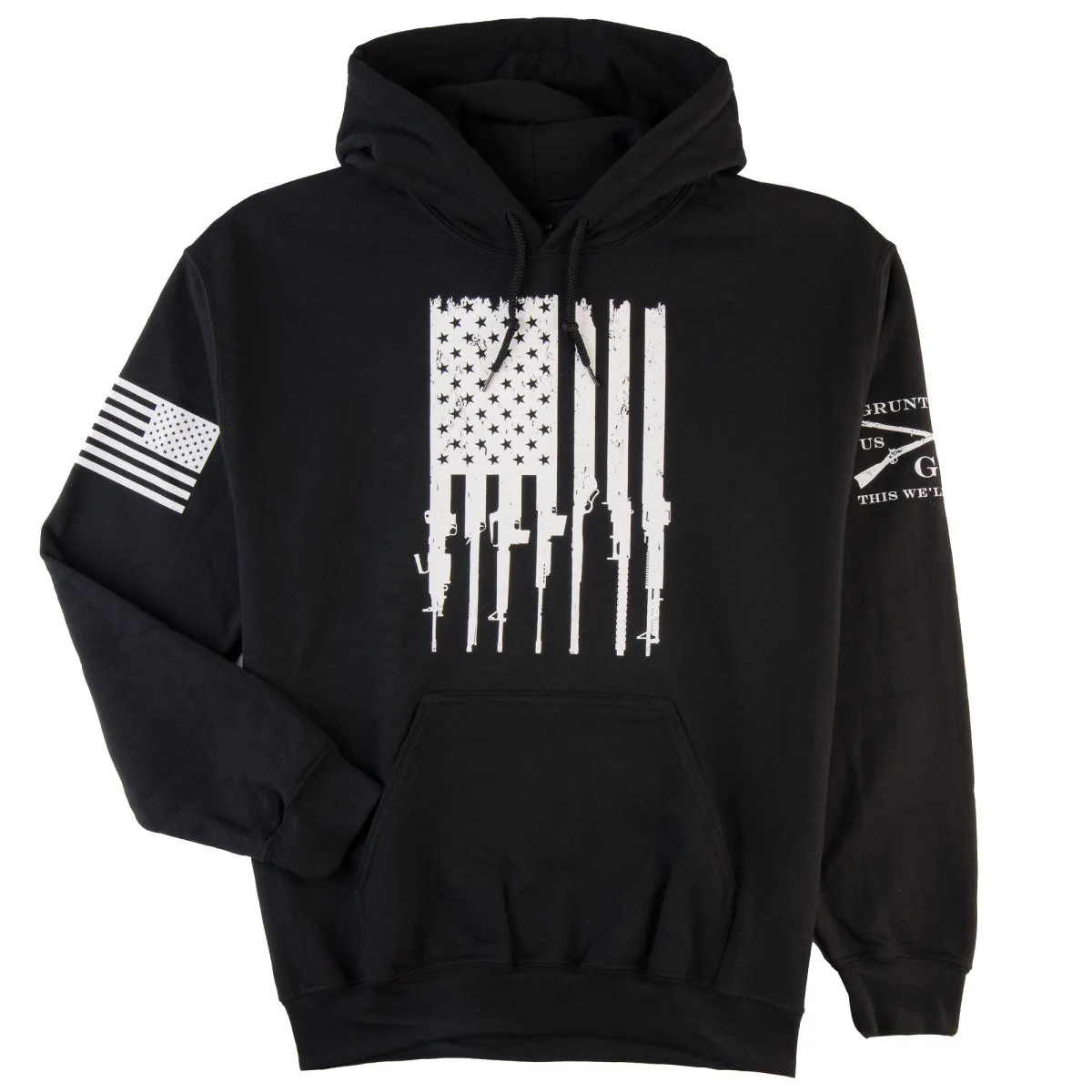 Grunt Style Rifle Flag 2.0 Pullover Hoodie