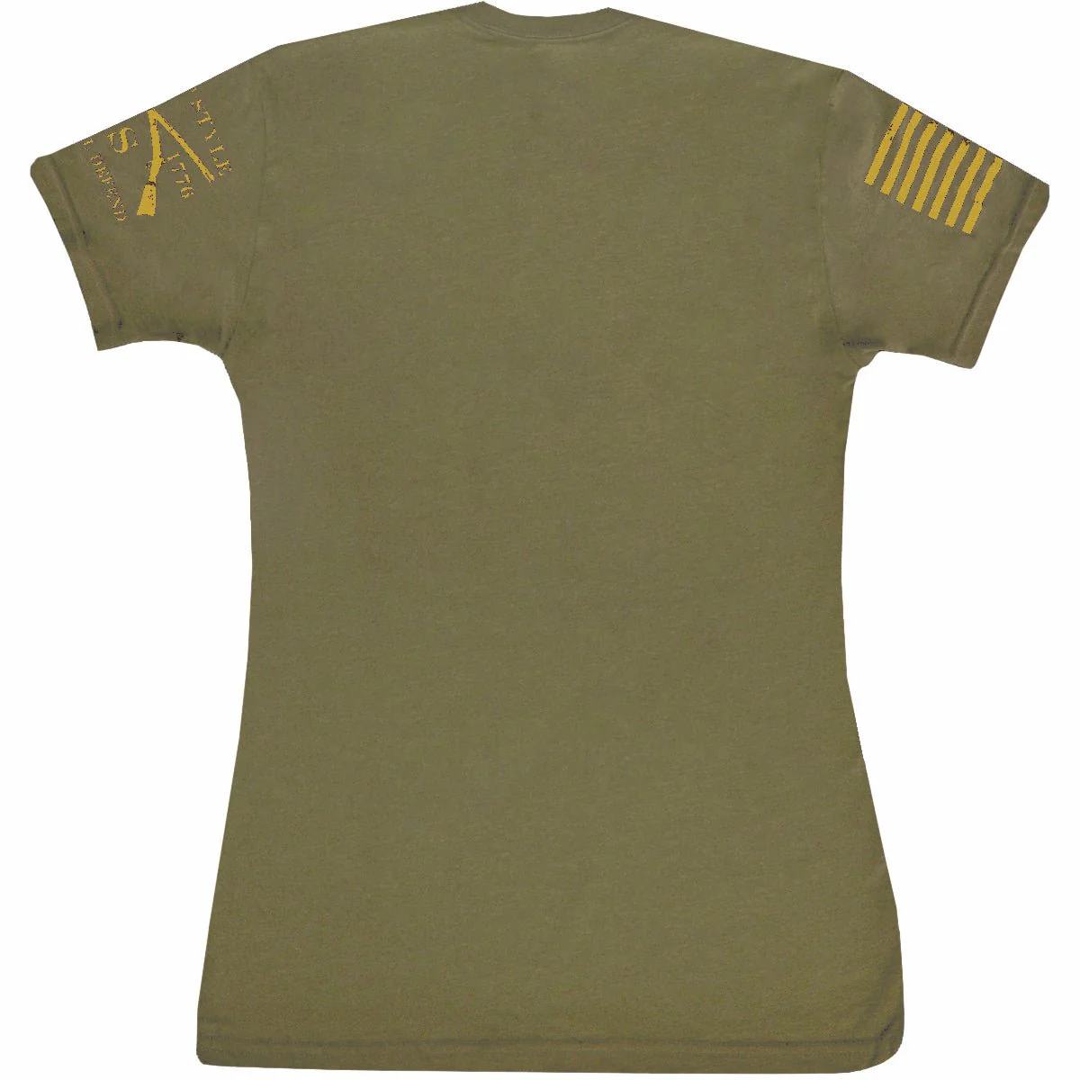 Grunt Style Shall Not Be Infringed T-Shirt - Olive Green - Image 2