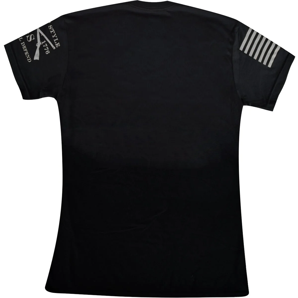 Grunt Style Size Matters Crewneck T-Shirt - Black - Image 2