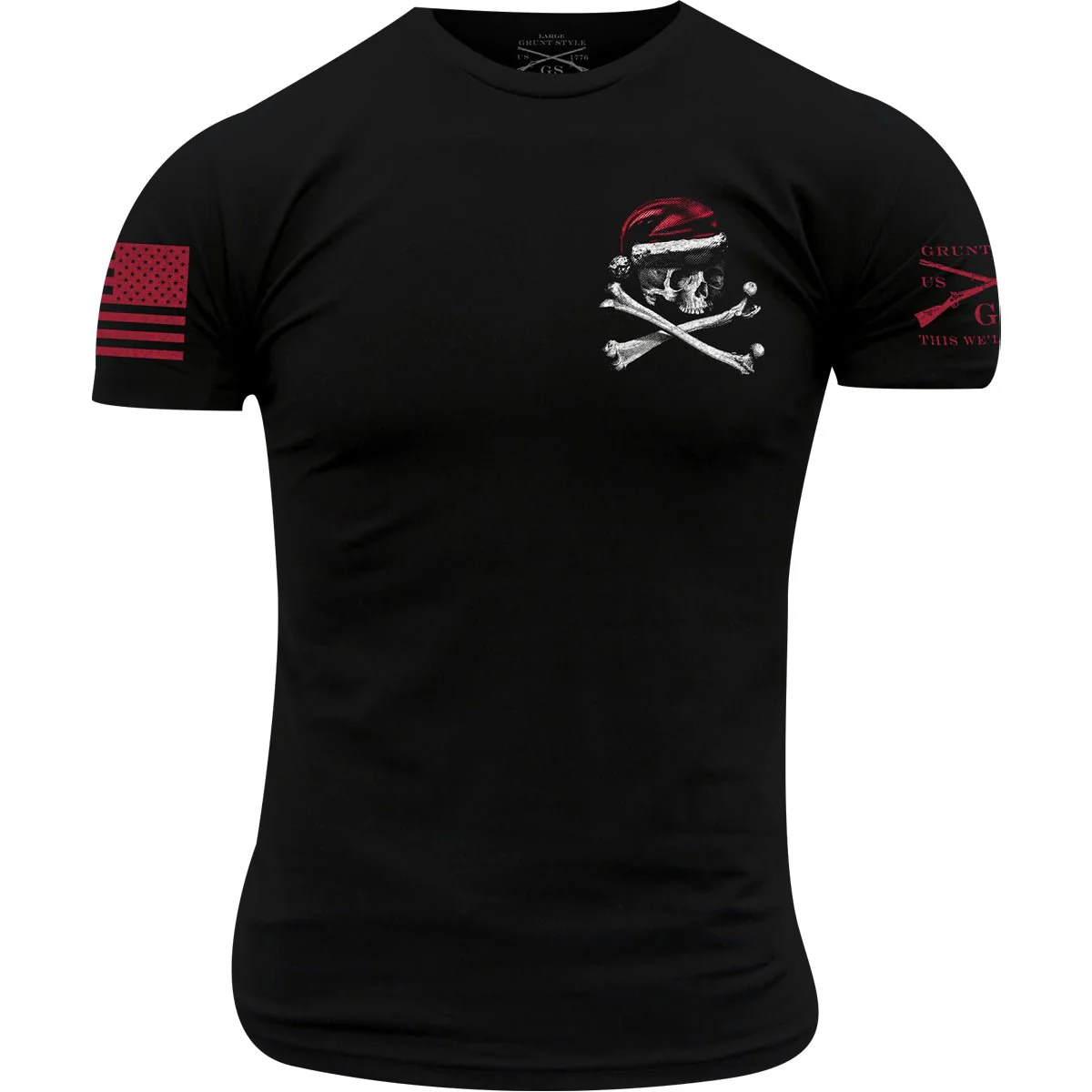 Grunt Style Sleigher T-Shirt - Black - Image 2