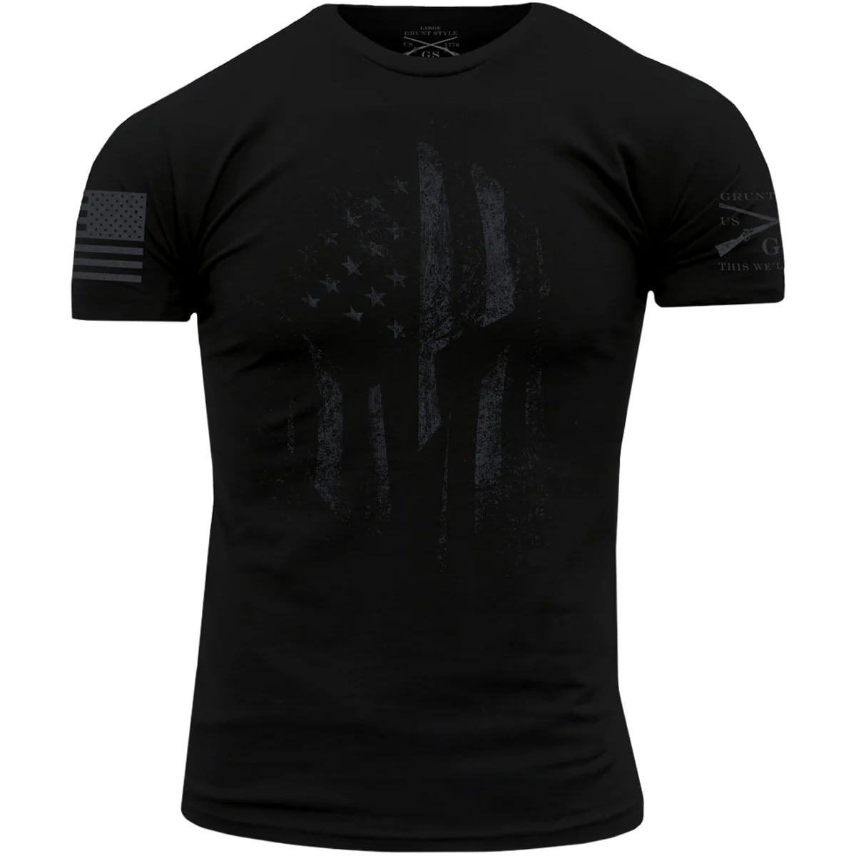 Grunt Style Spectre Spartan T-Shirt - Black