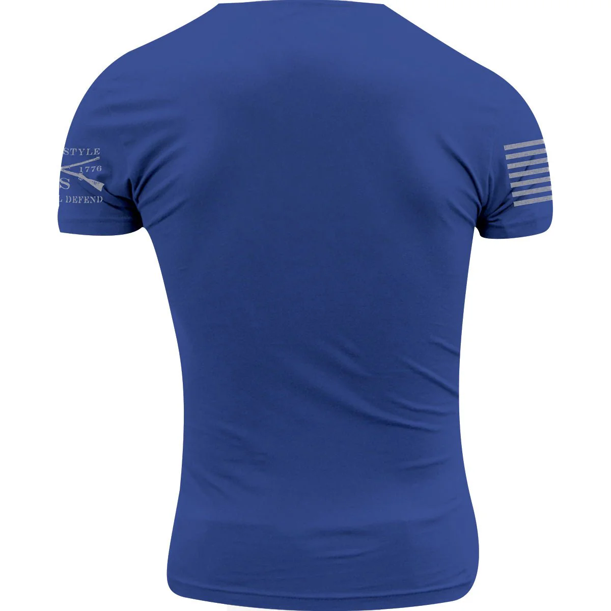 Grunt Style Super Patriot Crewneck T-Shirt - Blue - Image 2