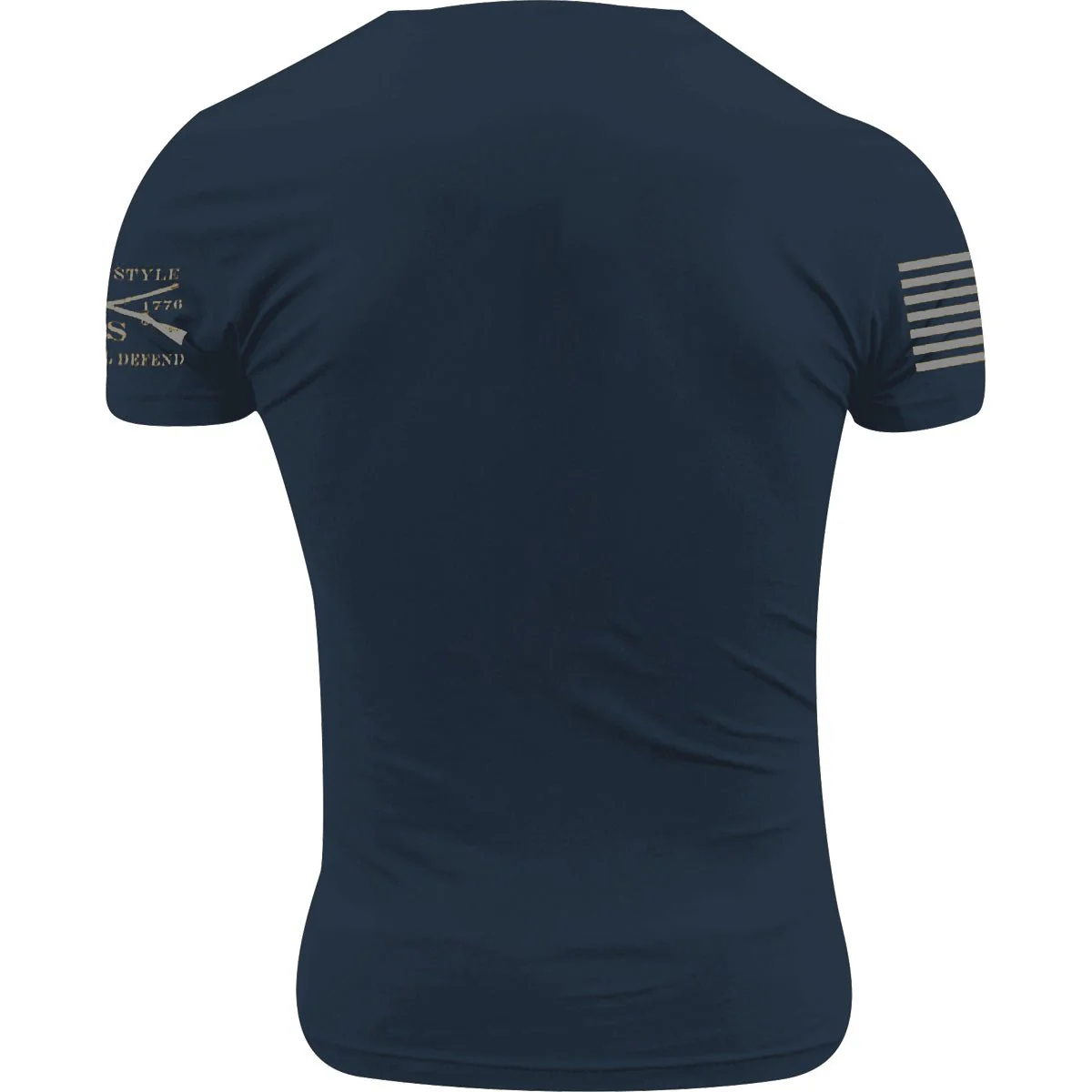 Grunt Style USN - Vintage Compass T-Shirt - Navy - Image 2