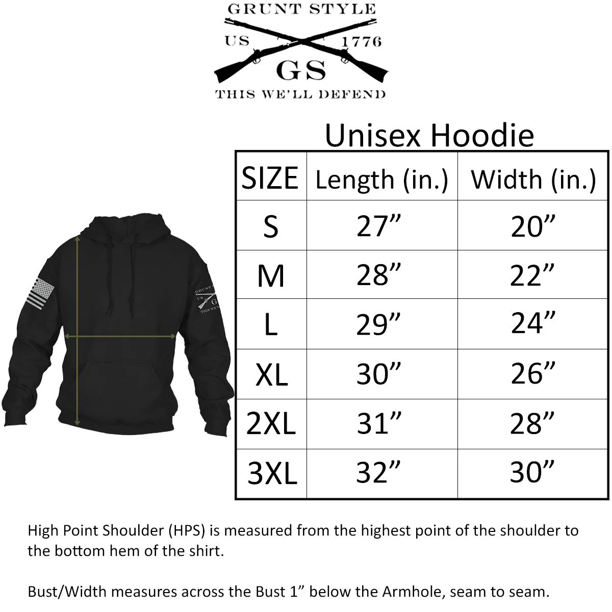 Grunt Style Vintage American Pullover Hoodie - Dark Heather - Image 2