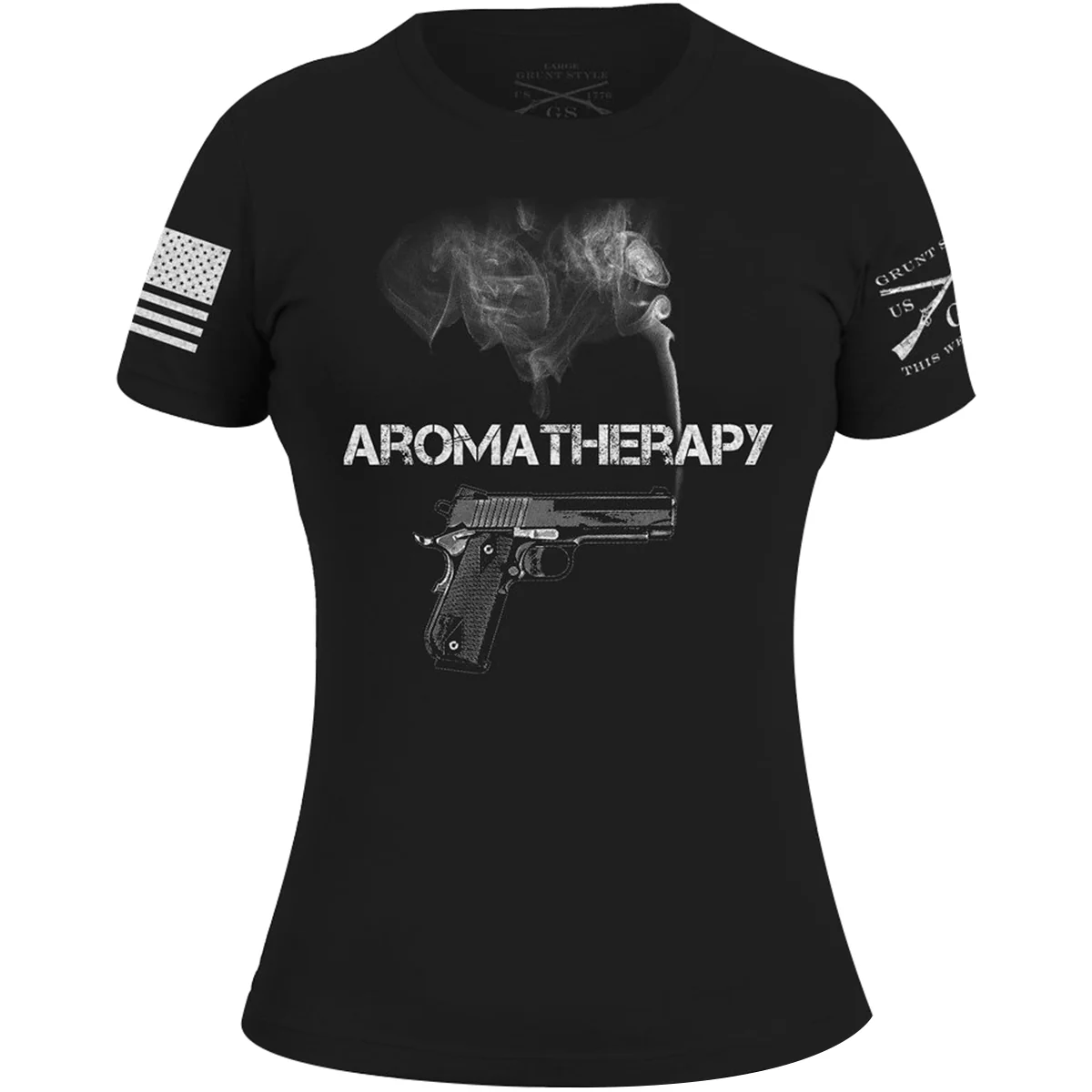 Grunt Style Women's Aromatherapy T-Shirt - Black