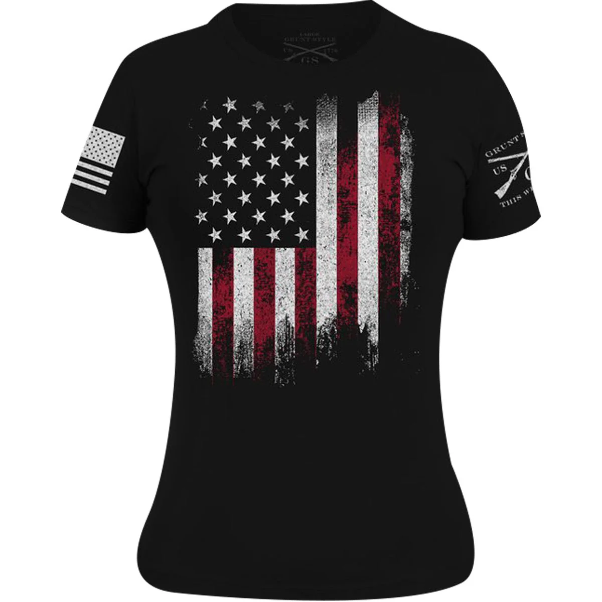 Grunt Style Women's Avenge Me Throwback T-Shirt - Black - Image 2
