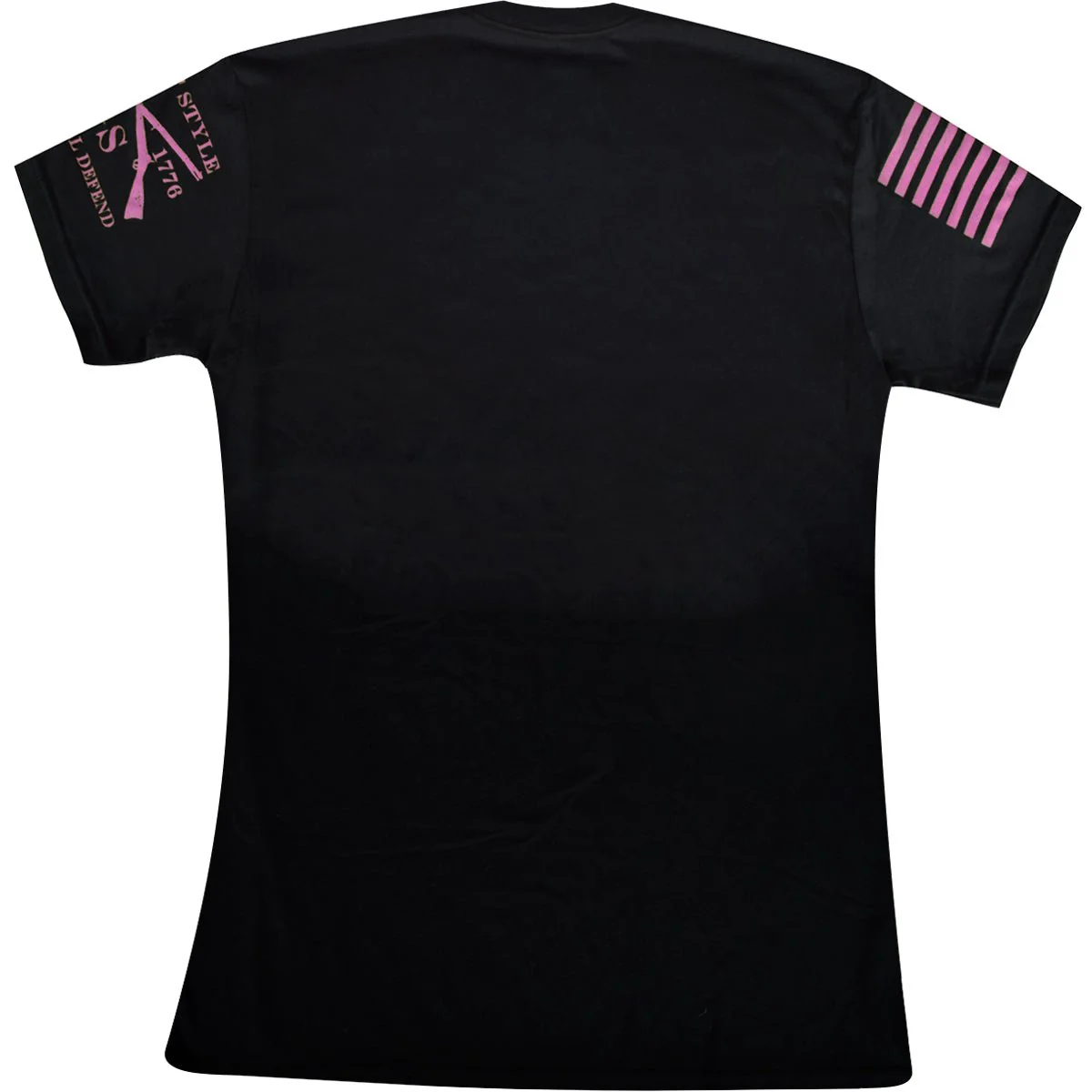 Grunt Style Women's Basic Crewneck T-Shirt - Black - Image 2