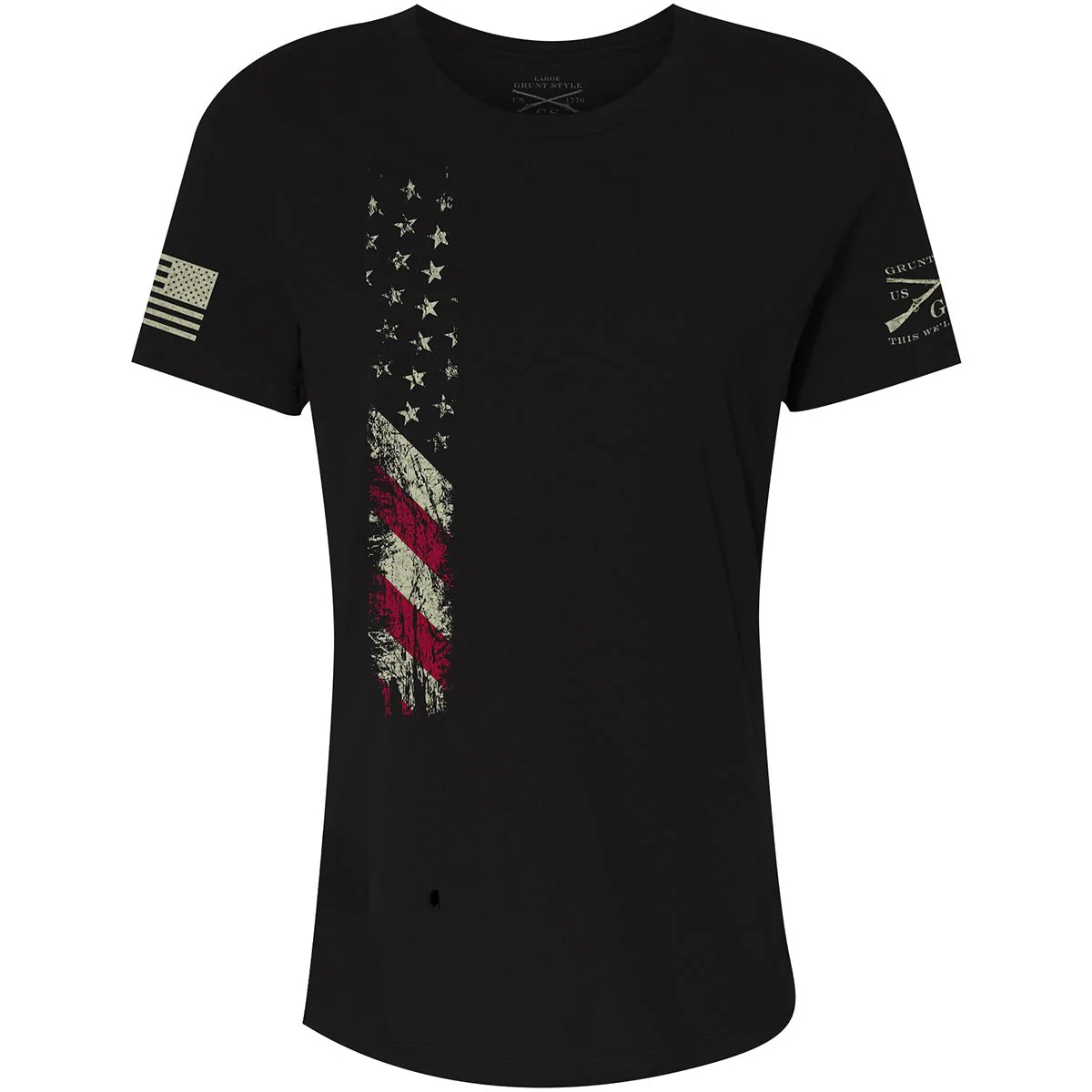 Grunt Style Women's Relaxed Fit True Colors T-Shirt - Black