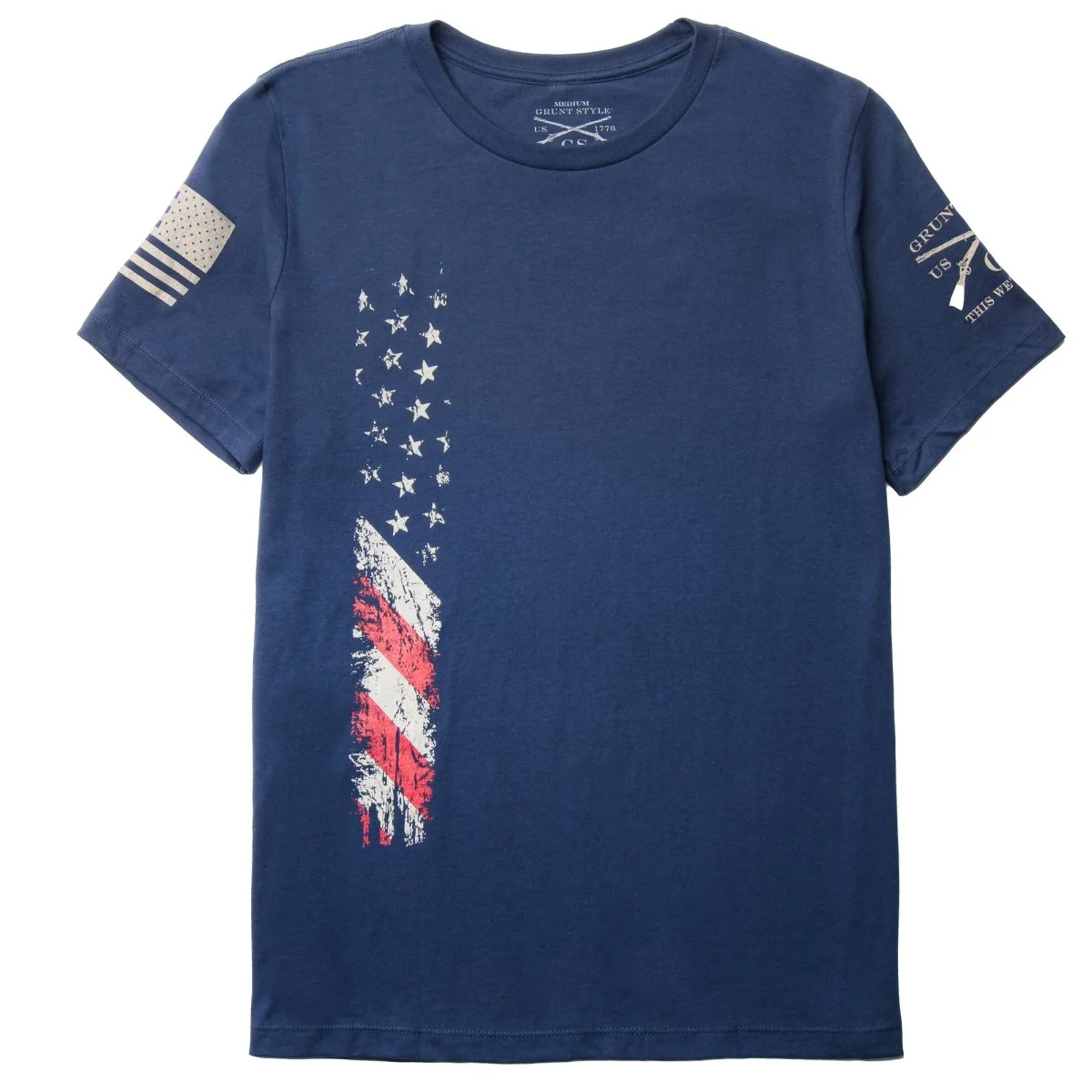 Grunt Style Women's Relaxed Fit True Colors T-Shirt - Navy