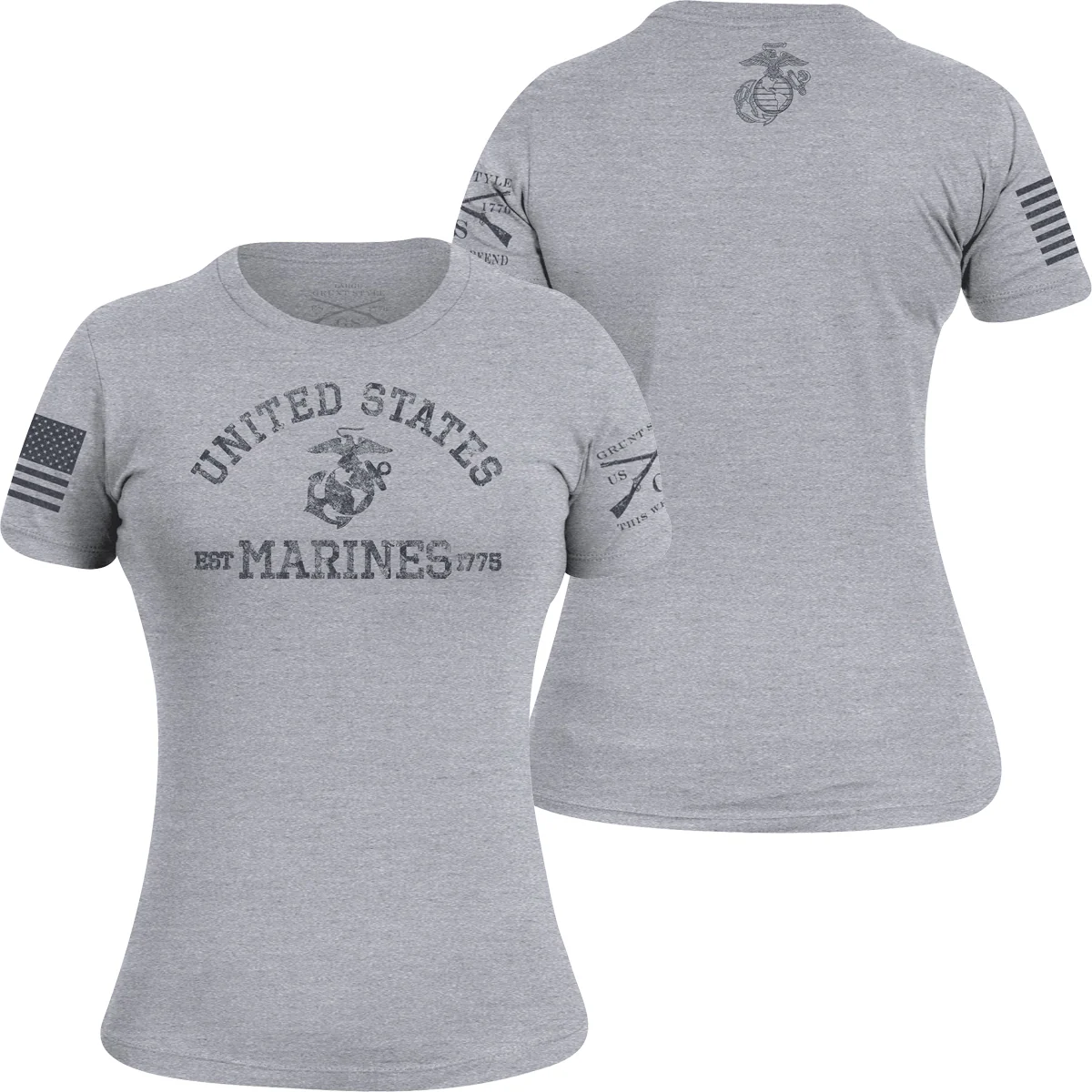 Grunt Style Women's USMC - Est. 1775 T-Shirt - Image 5