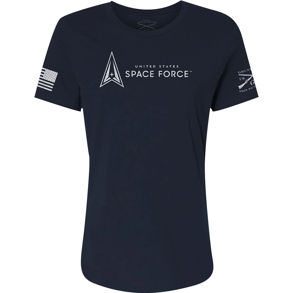 Grunt Style Women's USSF - Est. 2019 Relaxed Fit T-Shirt - Navy - Image 2