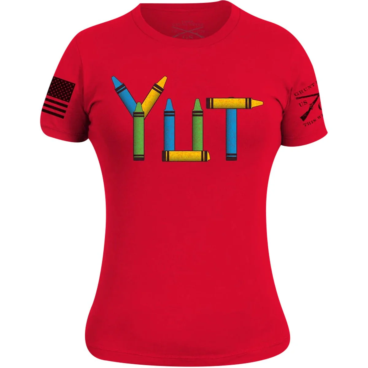 Grunt Style Women's YUT T-Shirt - Red