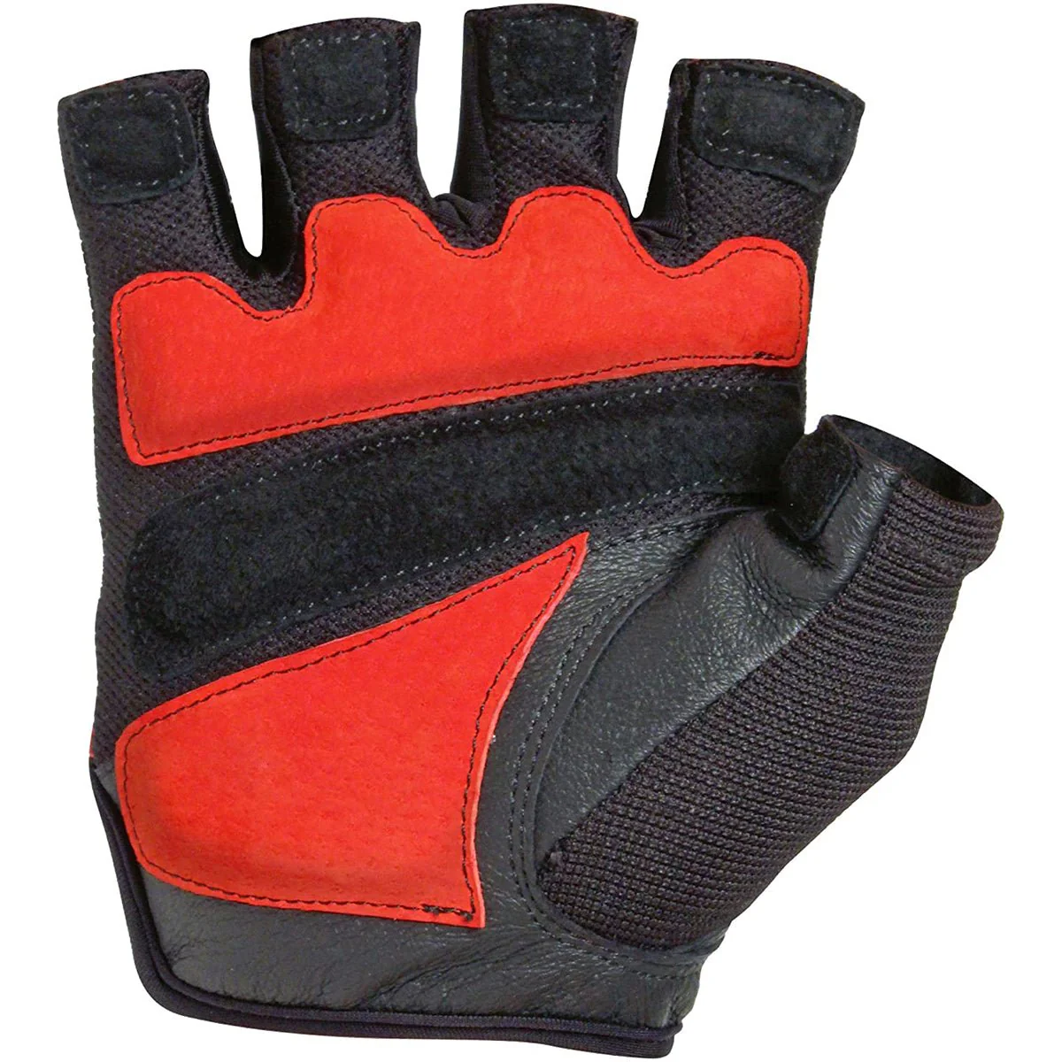 Harbinger 138 FlexFit Weight Lifting Gloves - Black/Red - Image 3