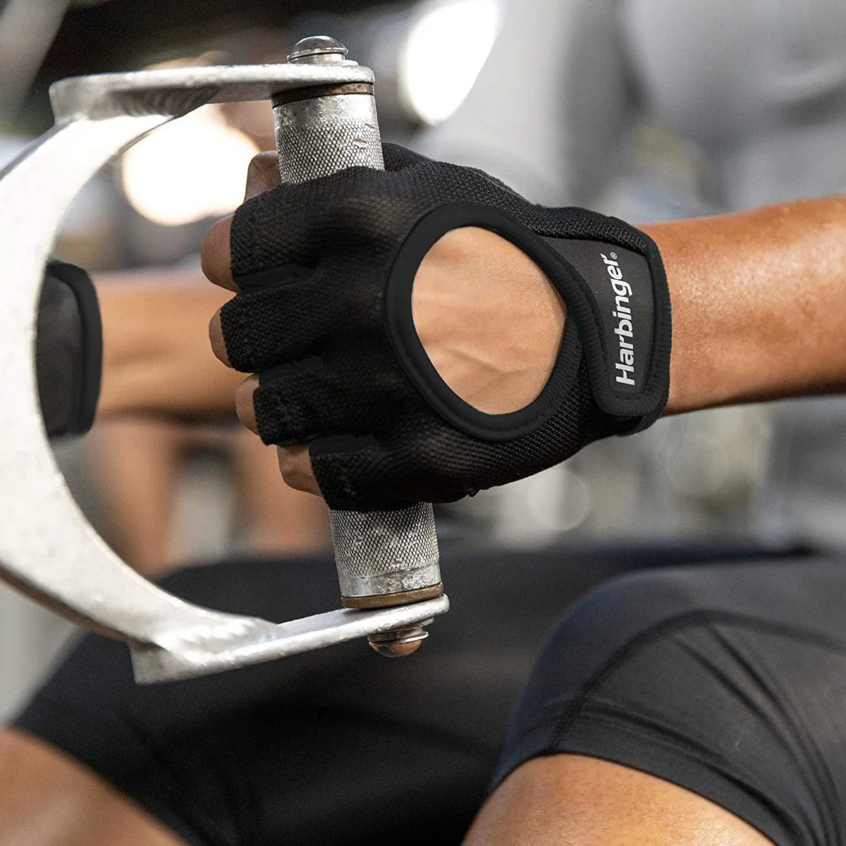 Harbinger 161 Women's Power Weight Lifting Gloves - Black - Image 5