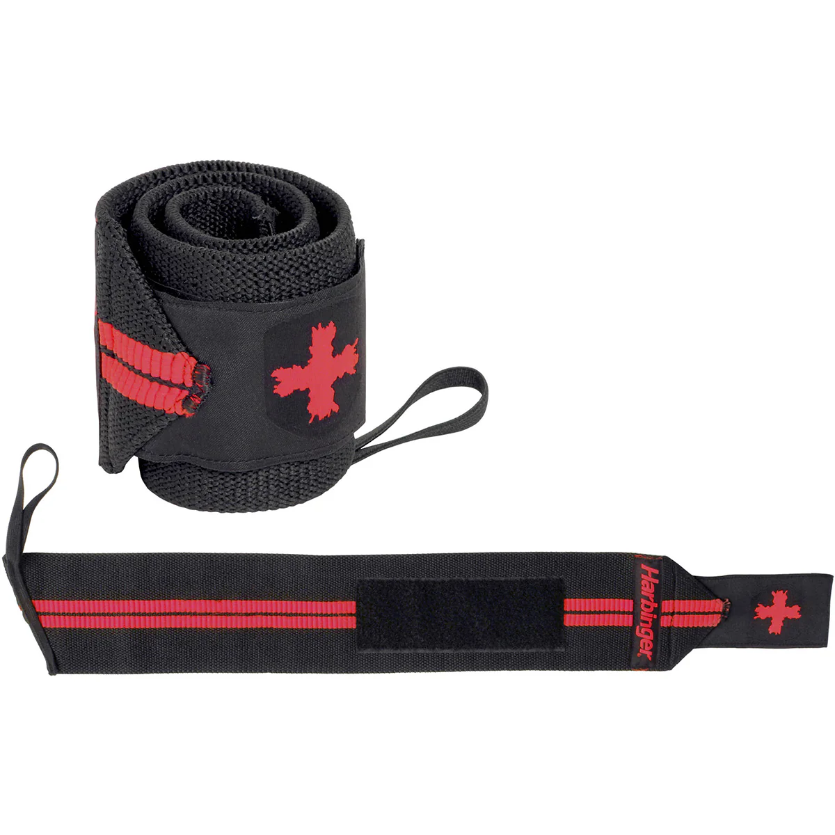 Harbinger 18" Red Line Weight Lifting Wrist Wraps