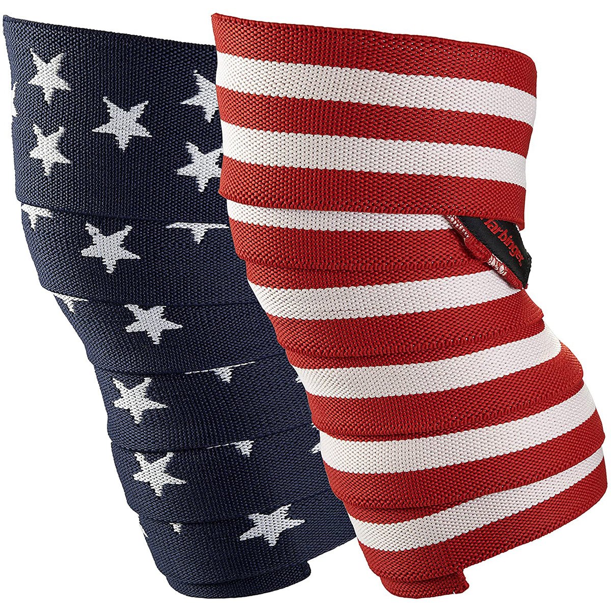 Harbinger 78" Red Line Weight Lifting Knee Wraps - Image 4