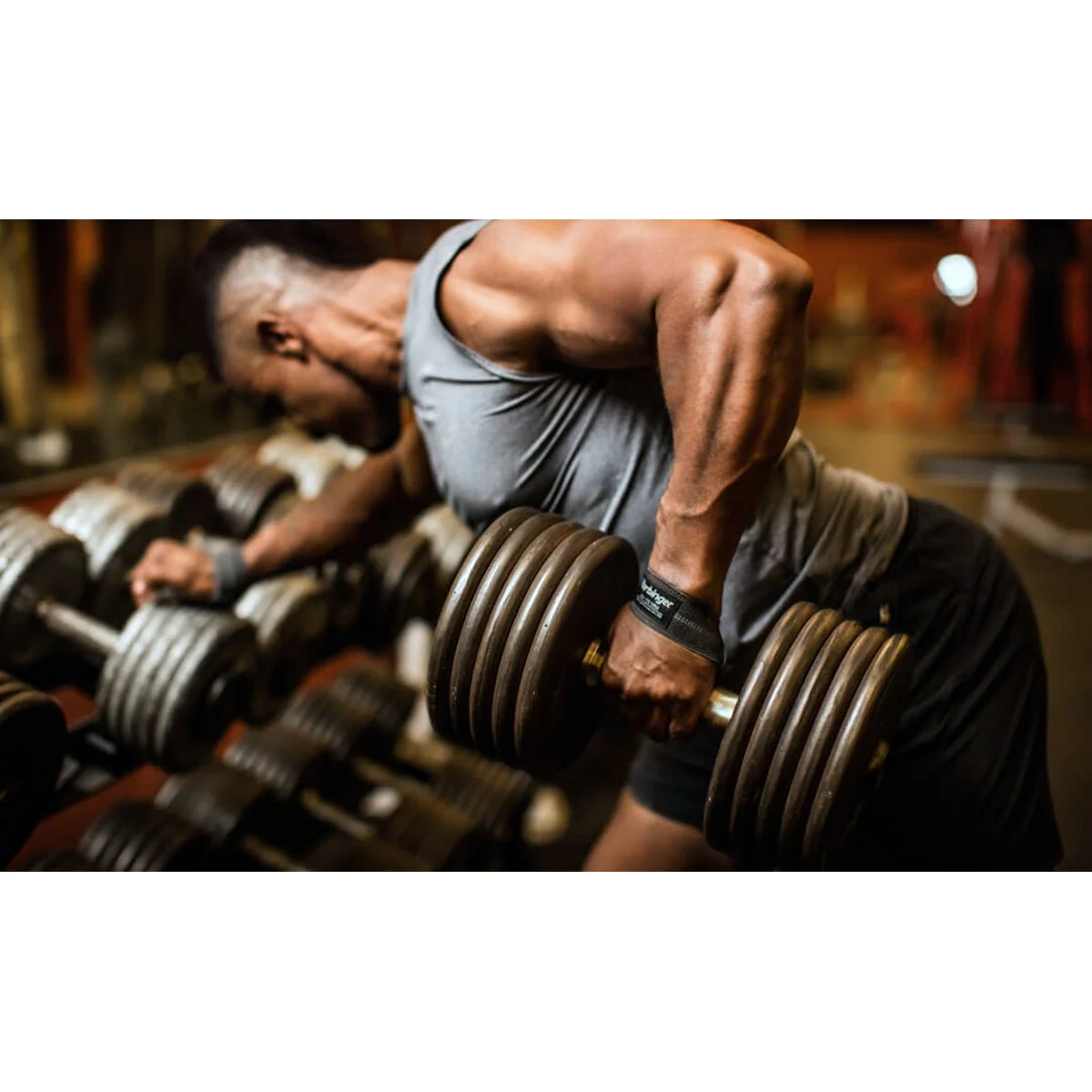 Harbinger DuraHide Real Leather Lifting Straps - Image 4