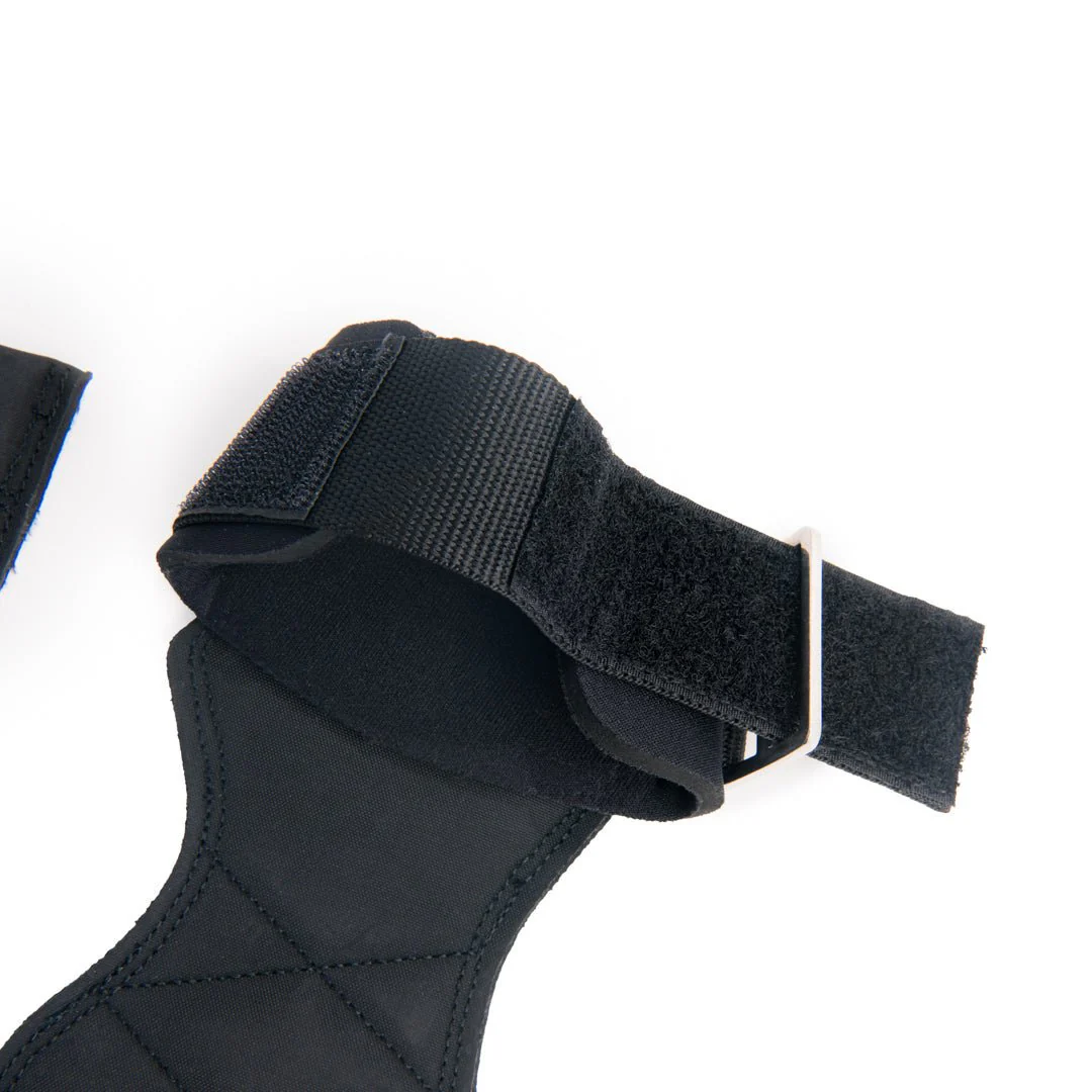 Harbinger Pro Lifting Grips for Weight Lifting, Black - Image 5