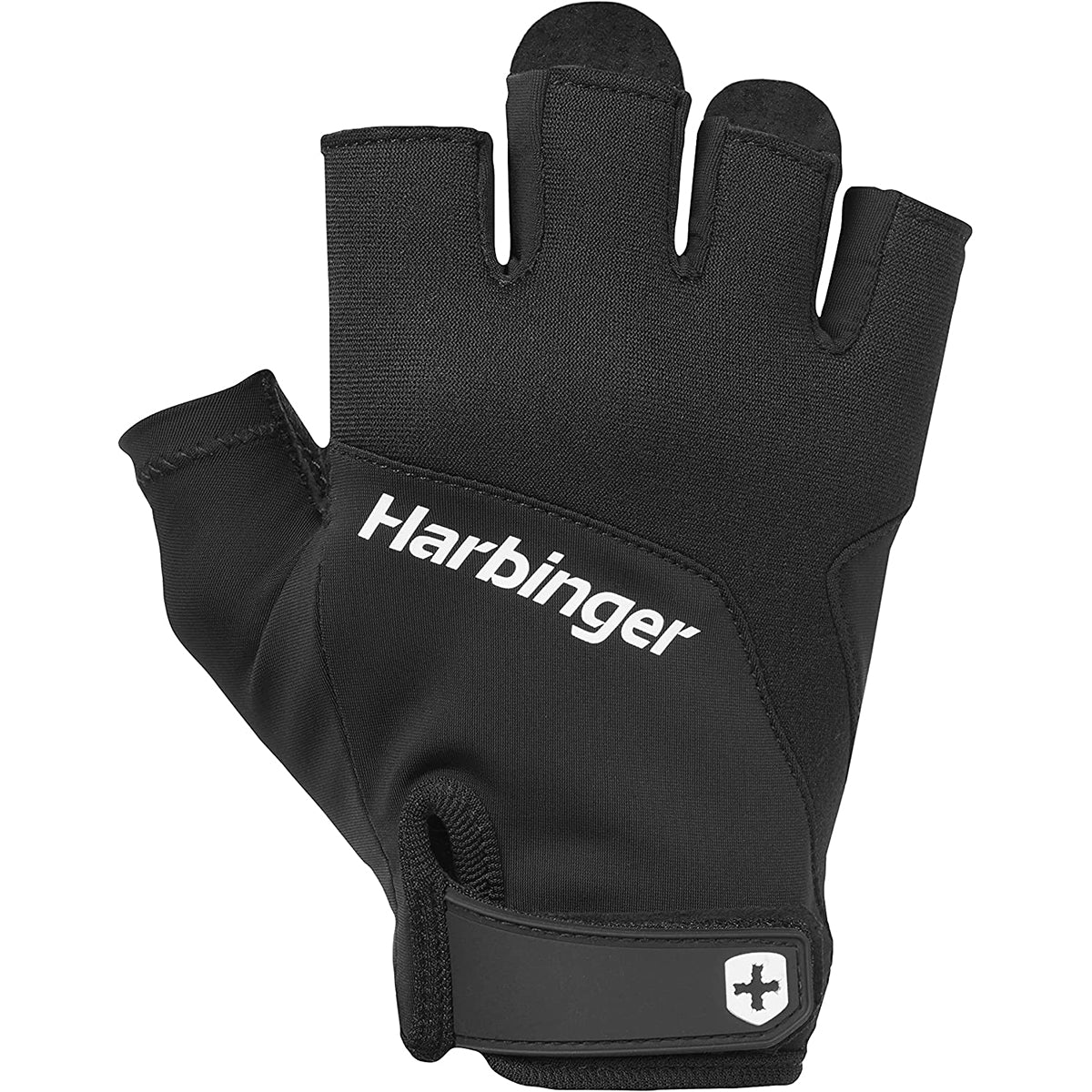 Harbinger Unisex Training Grip Weight Lifting Gloves - Black - Image 2