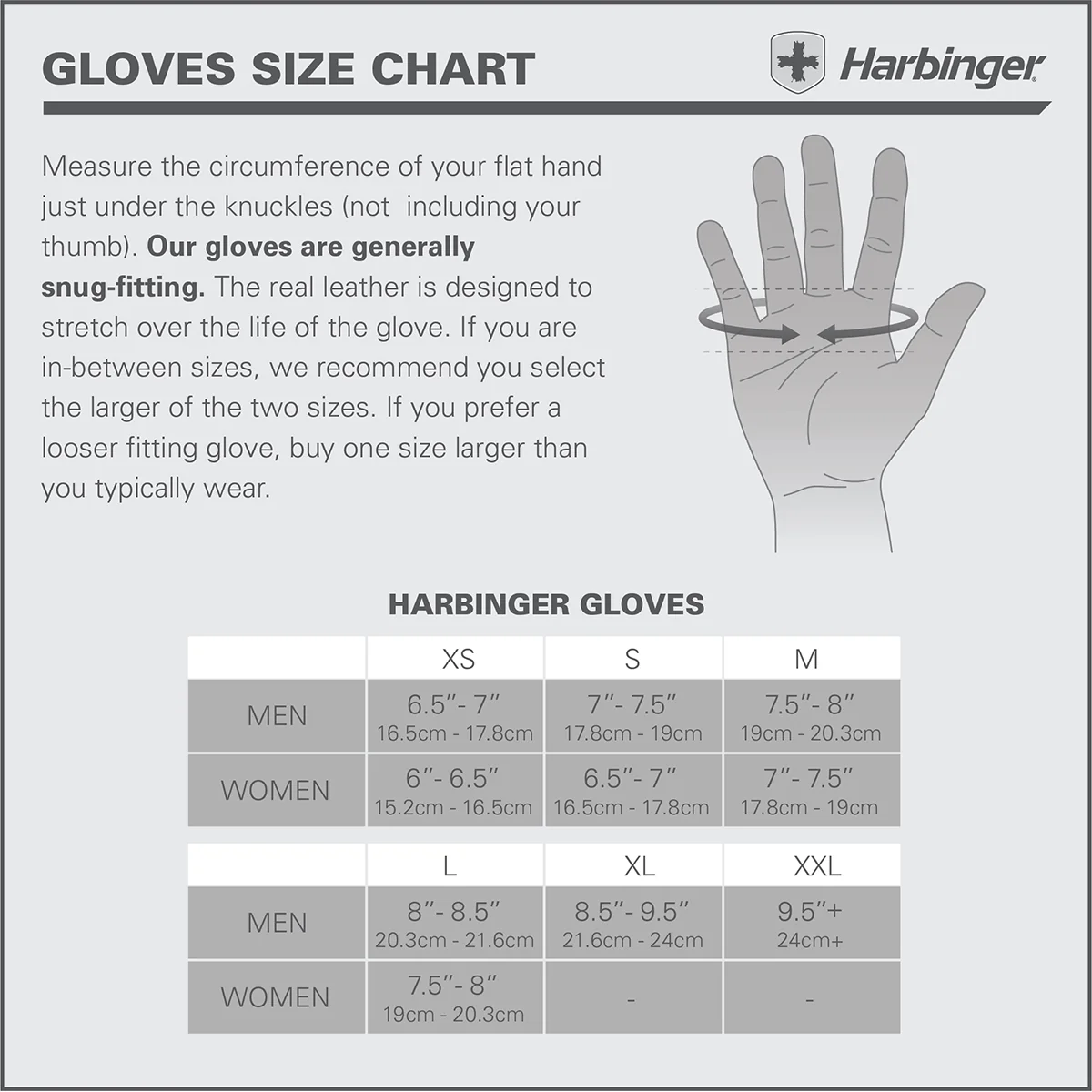 Harbinger Unisex Training Grip Weight Lifting Gloves - Black - Image 6