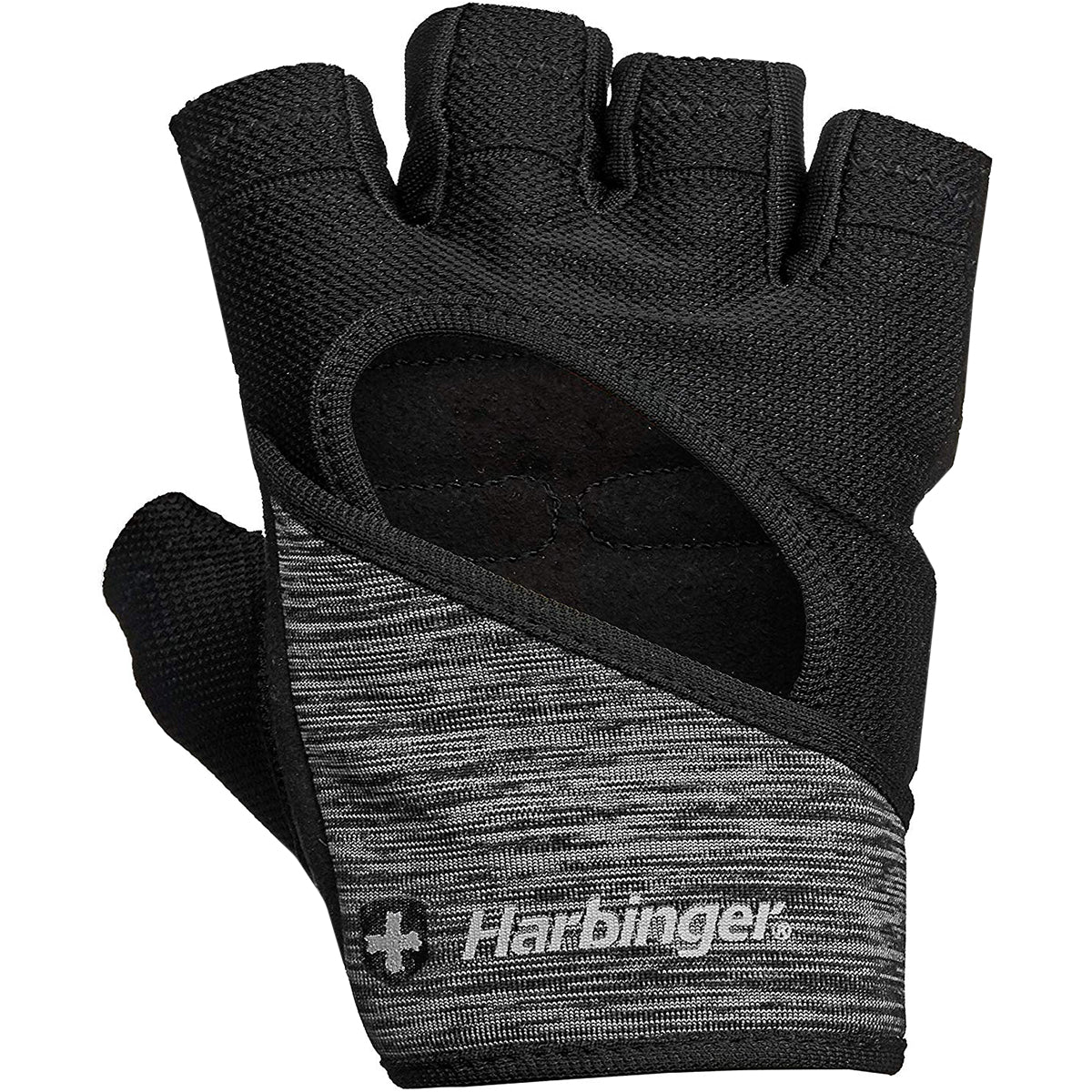 Harbinger Women's FlexFit Weight Lifting Gloves - Black/Gray Heather - Image 2