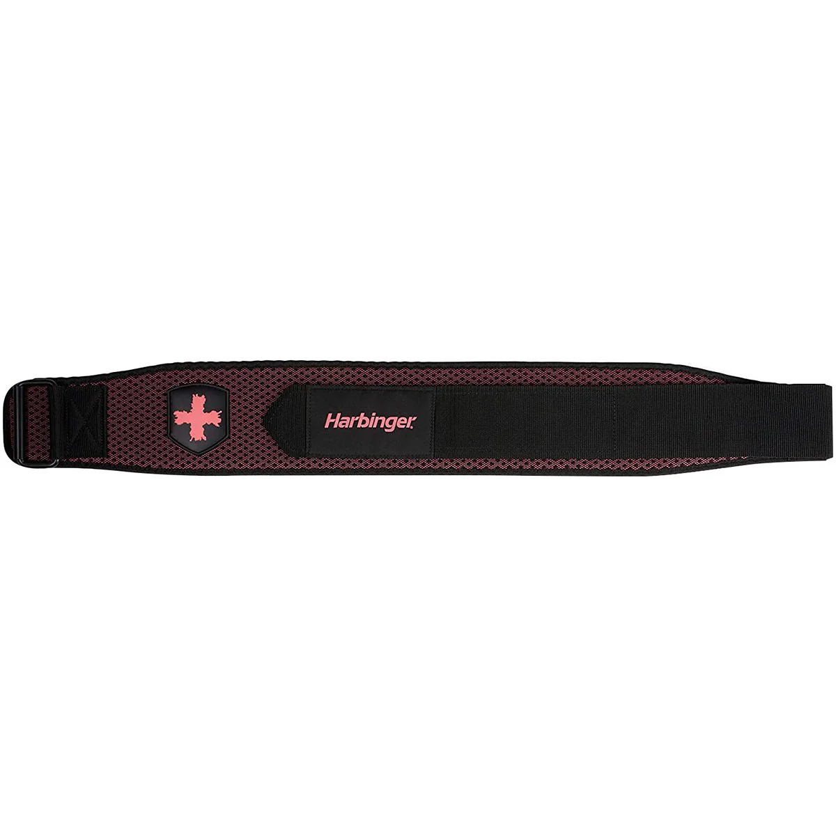 Harbinger Women's HexCore 4.5" Weight Lifting Belt - Coral - Image 2
