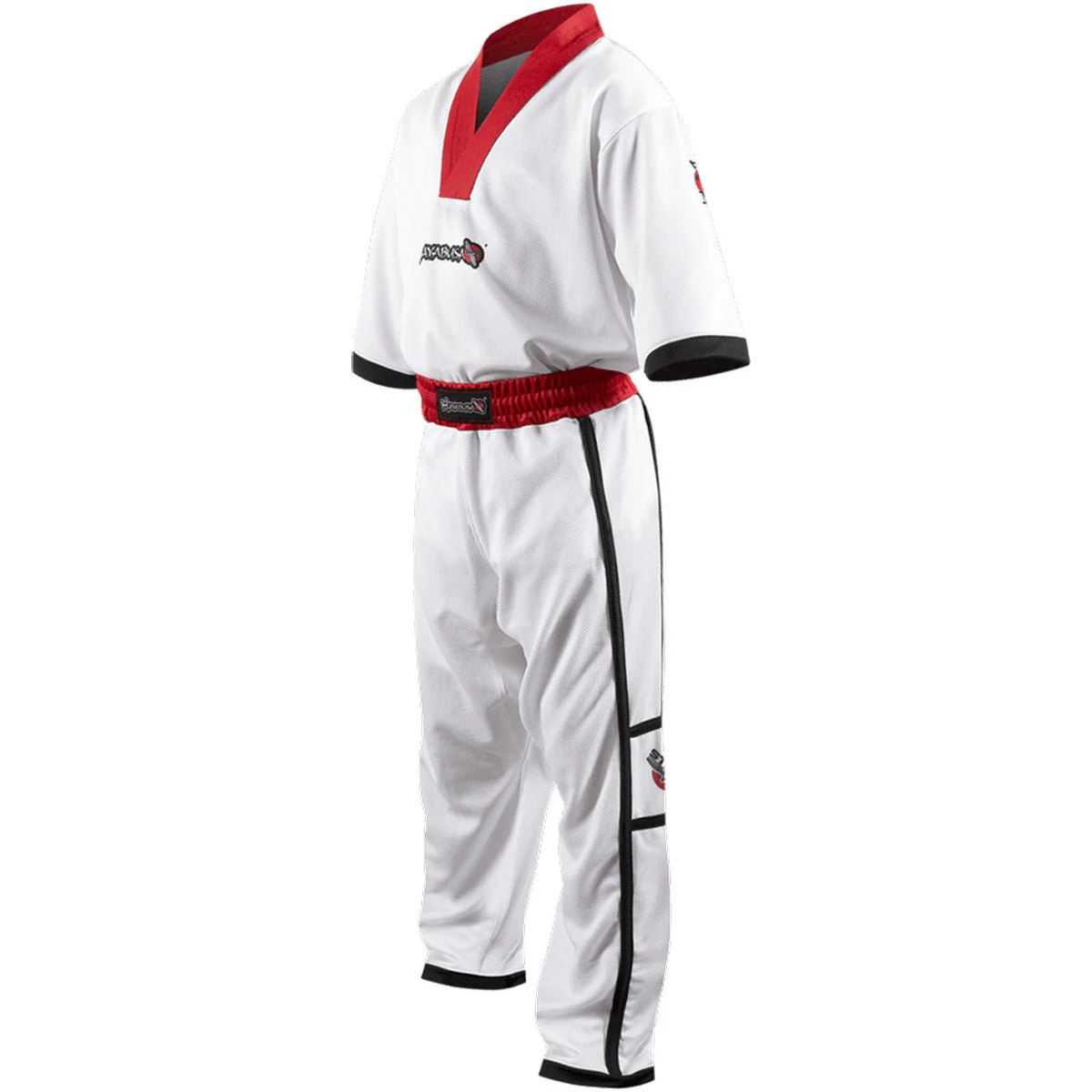 Hayabusa Winged Strike Youth Karate Uniform - Small - White - Image 2
