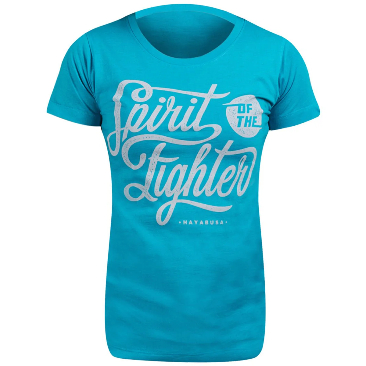 Hayabusa Women's Classic Spirit of the Fighter T-Shirt - Large - Blue