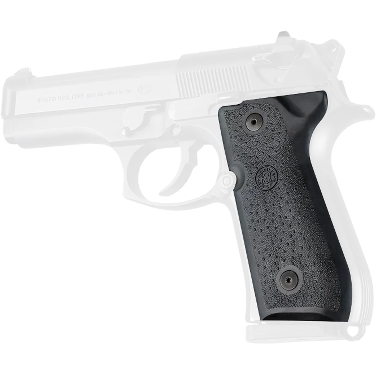 Hogue Beretta 92/96 series Nylon Grip Panels - Black