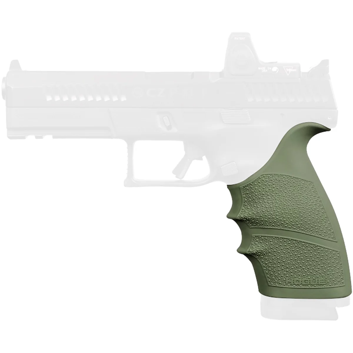 Hogue CZ P-10 Full Size 9mm HandALL Beavertail Grip Sleeve - Image 2