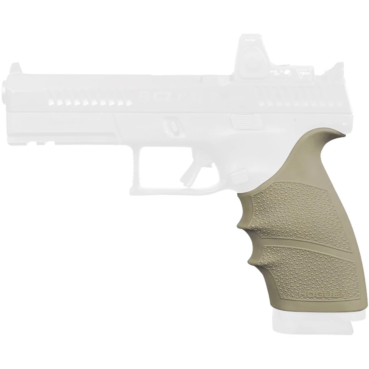 Hogue CZ P-10 Full Size 9mm HandALL Beavertail Grip Sleeve - Image 3