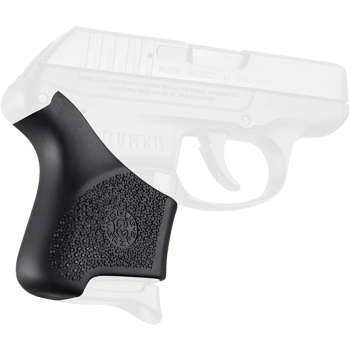 Hogue Ruger LCP .380 HandALL Hybrid Grip Sleeve - Image 2