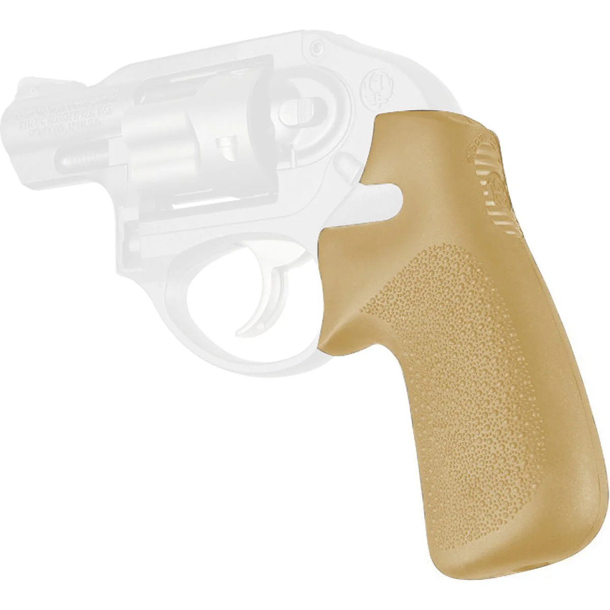 Hogue Ruger LCR/LCRx Rubber Tamer Cushion Grip without Finger Grooves - Image 3