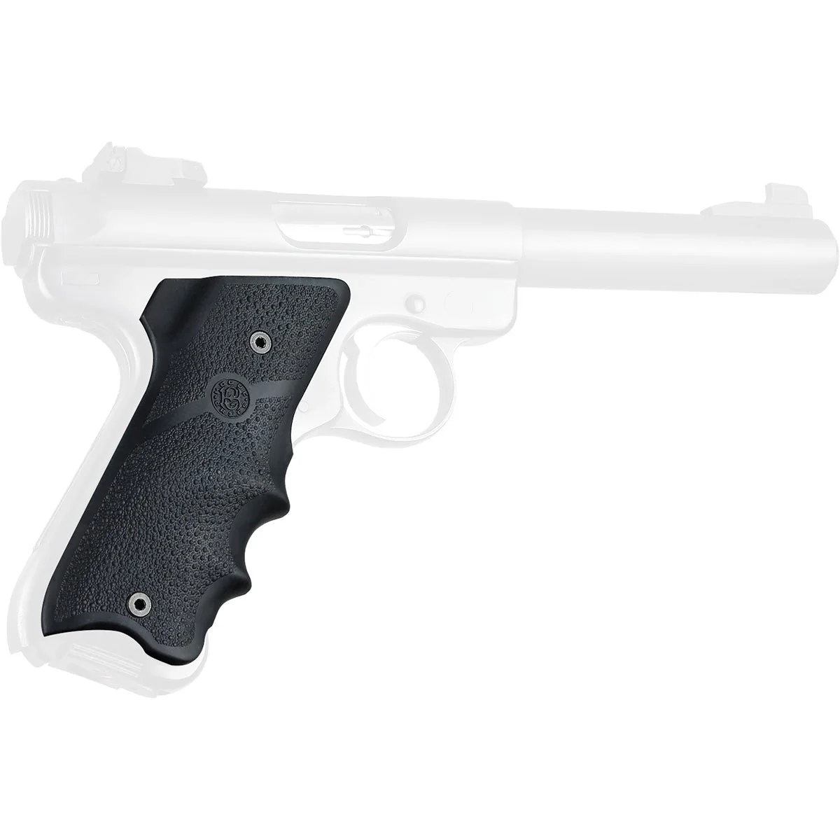 Hogue Ruger MK II/MK III Rubber Grip with Finger Grooves - Image 4
