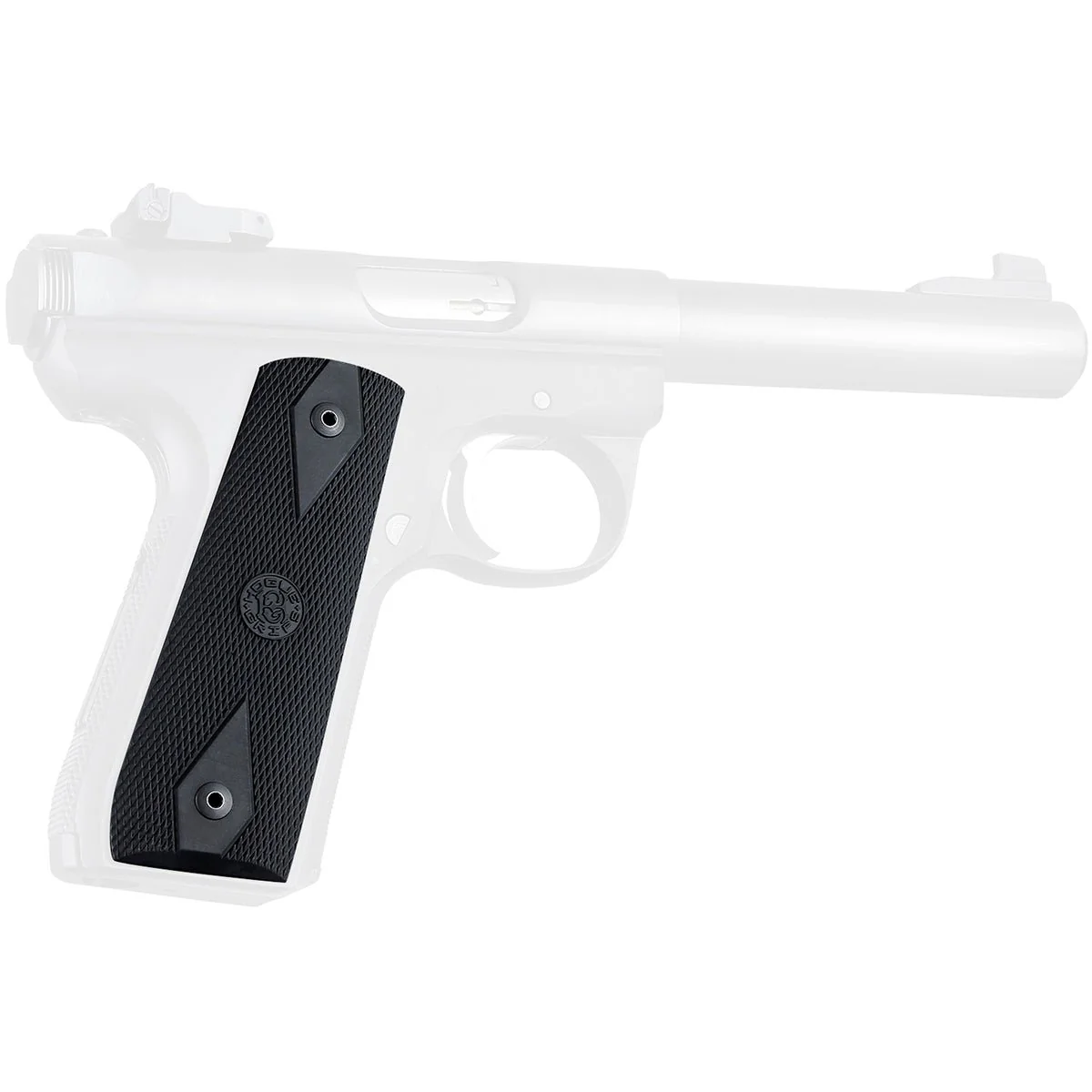 Hogue Ruger MK III 22/45 RP Rubber Grip with Finger Grooves - Image 4