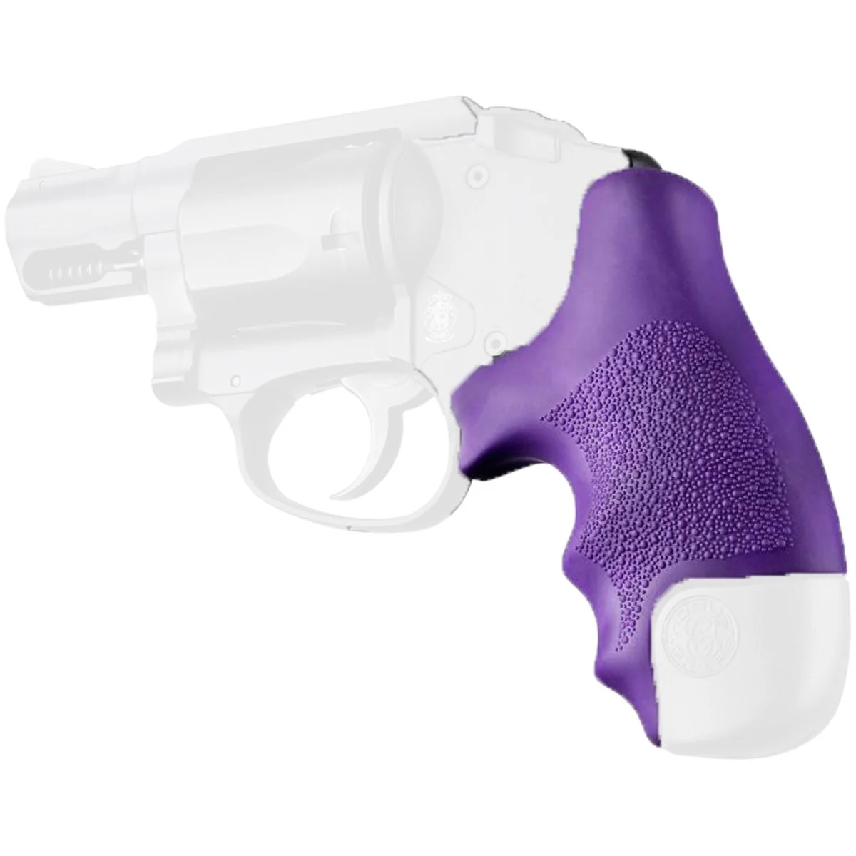 Hogue S&W Centennial J-Frame Round Butt Polymer Bodyguard 38 Rubber Tamer Grip - Image 5