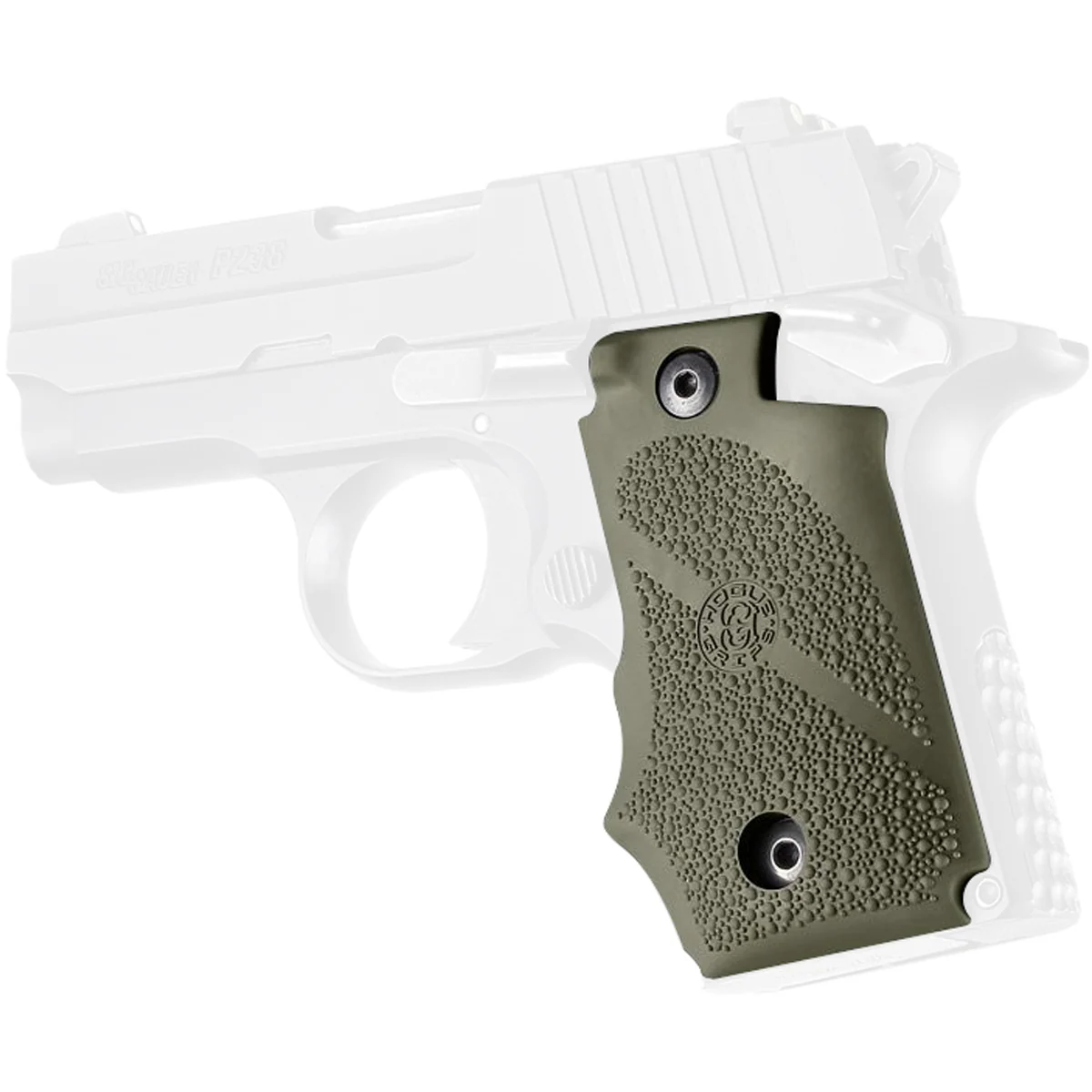 Hogue SIG SAUER P238 Rubber Grip with Finger Grooves - Image 3
