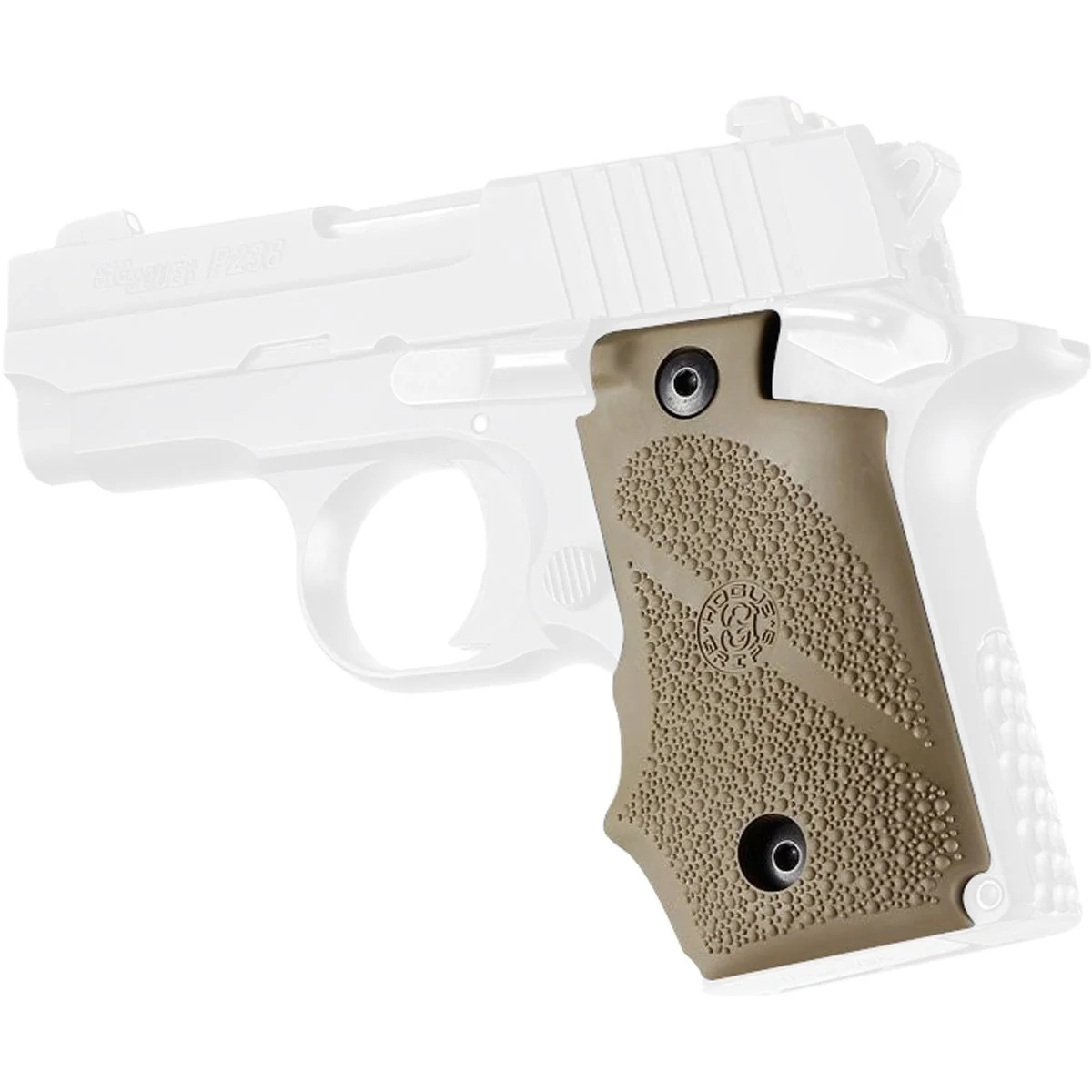 Hogue SIG SAUER P238 Rubber Grip with Finger Grooves - Image 5
