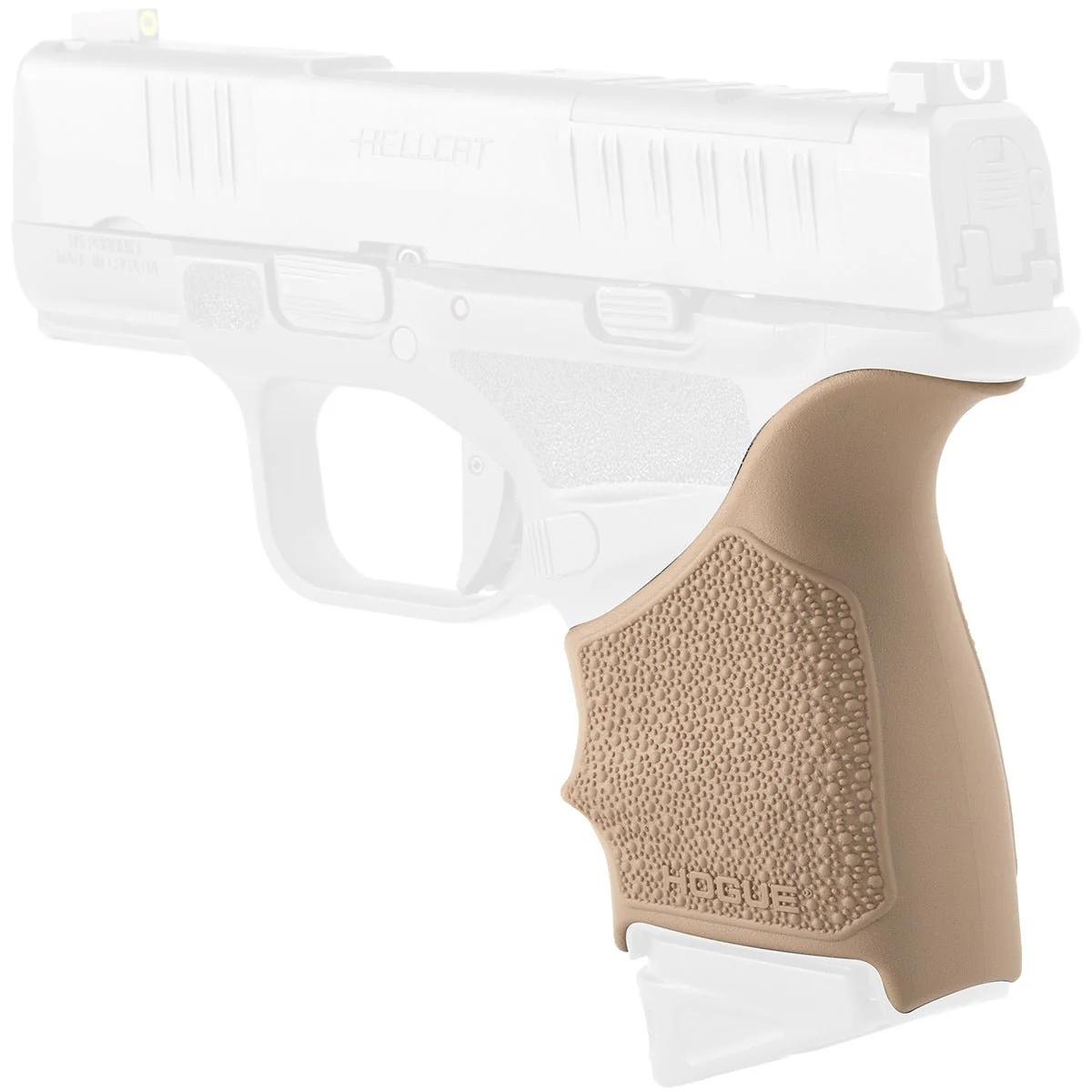 Hogue Springfield Armory Hellcat HandALL Beavertail Grip Sleeve - Image 6