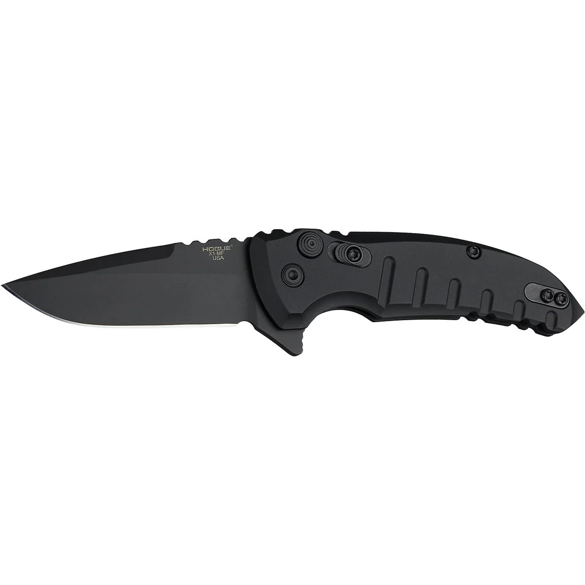 Hogue X1 MicroFlip Manual Flipper 2.75" Drop Point Blade Knife