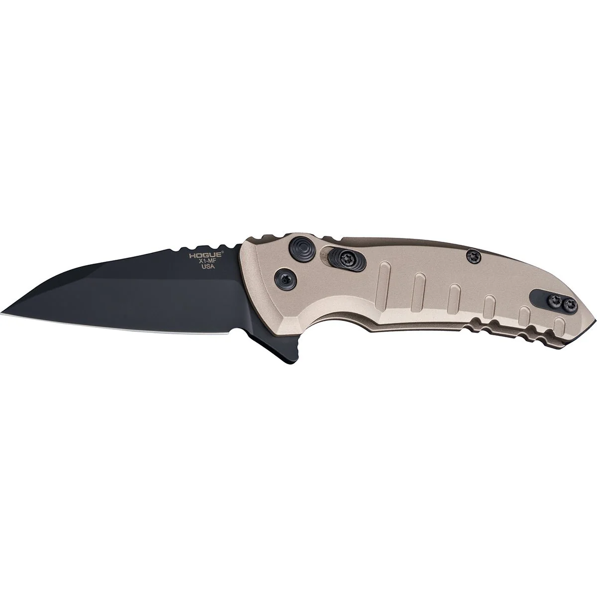 Hogue X1-MicroFlip Manual Flipper 2.75" Wharncliffe Blade Knife