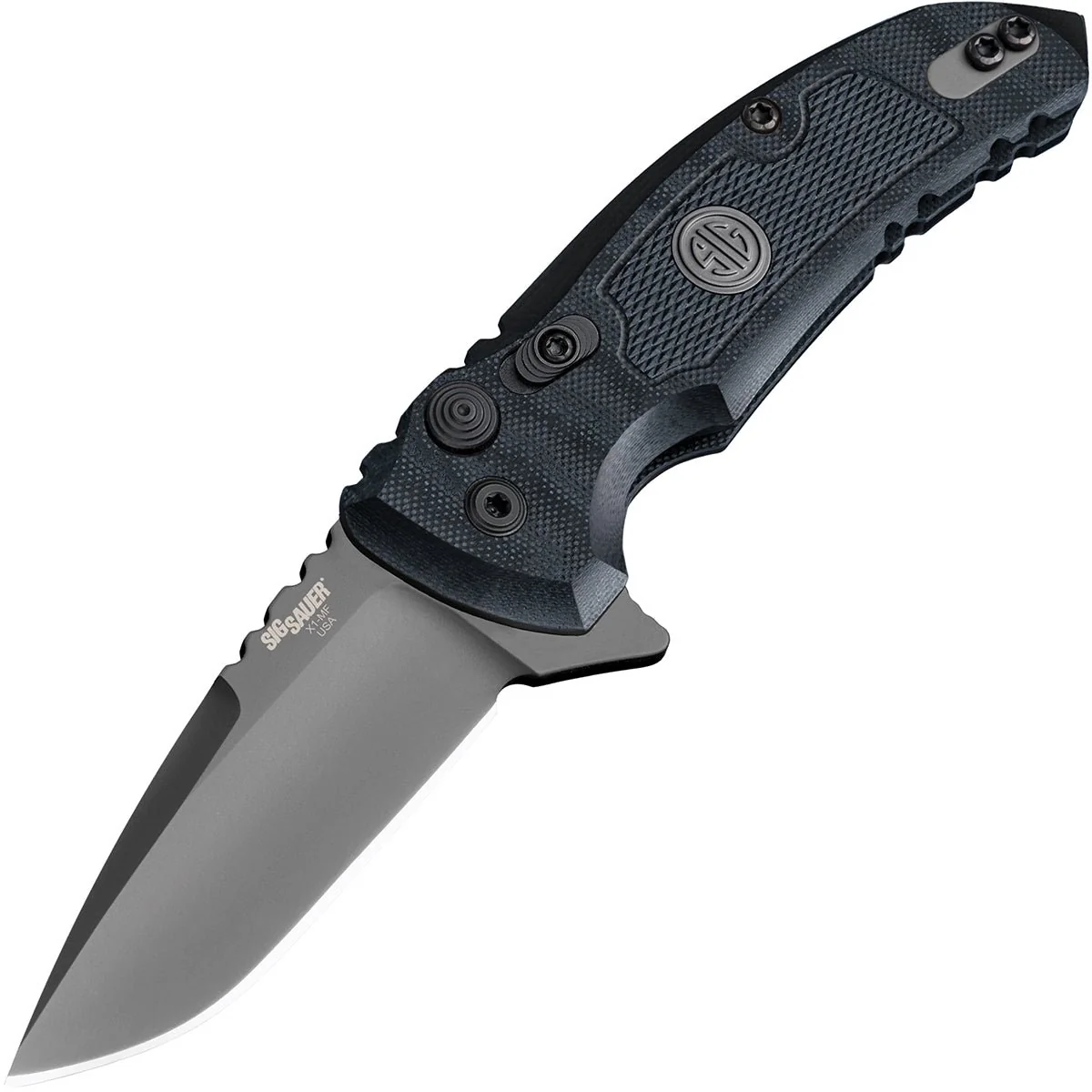 Hogue X1-MicroFlip Tactical Manual Flipper 2.75" Drop Point Blade Knife